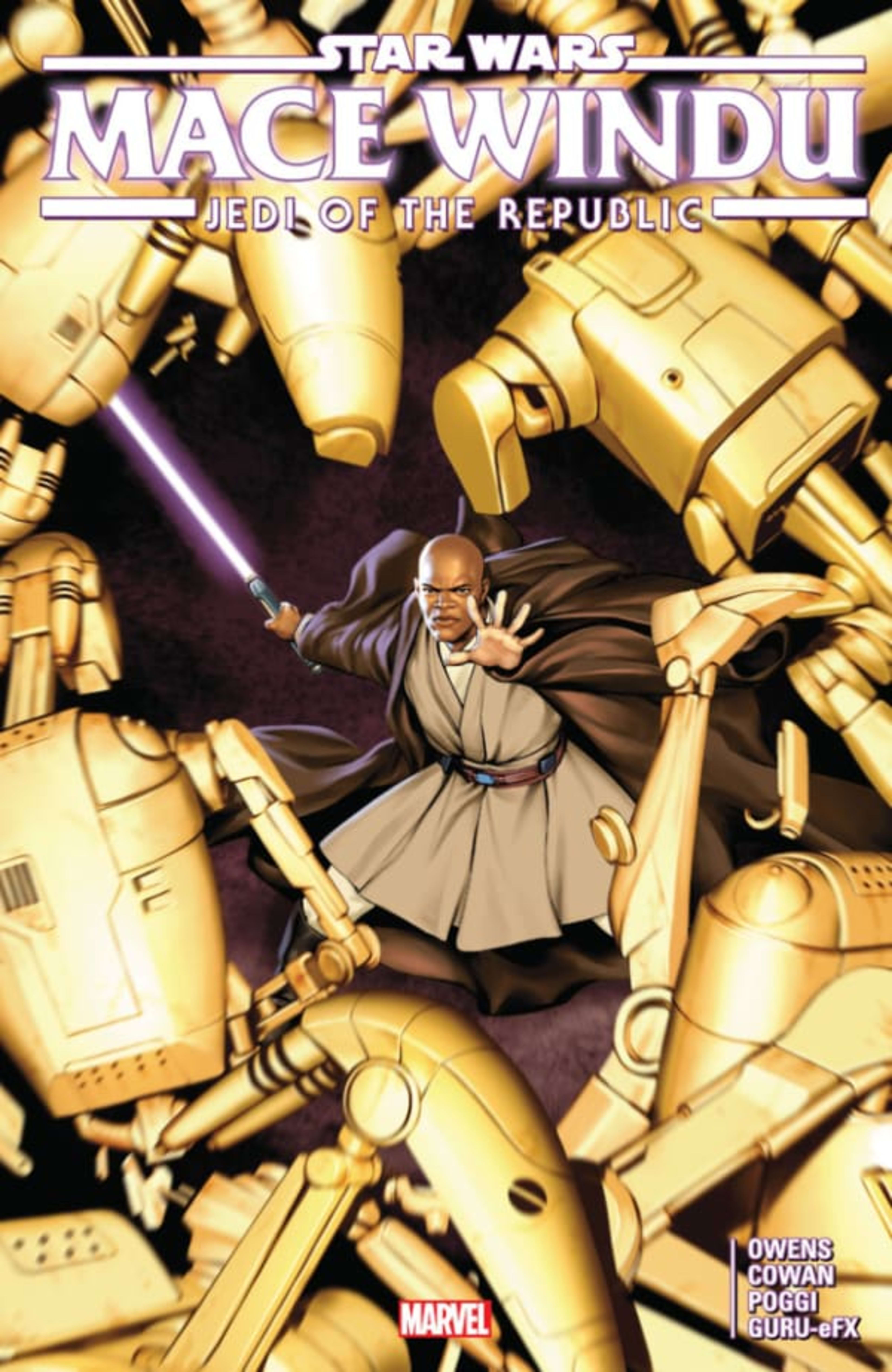 Star Wars: Jedi of the Republic: Mace Windu cover — © Marvel