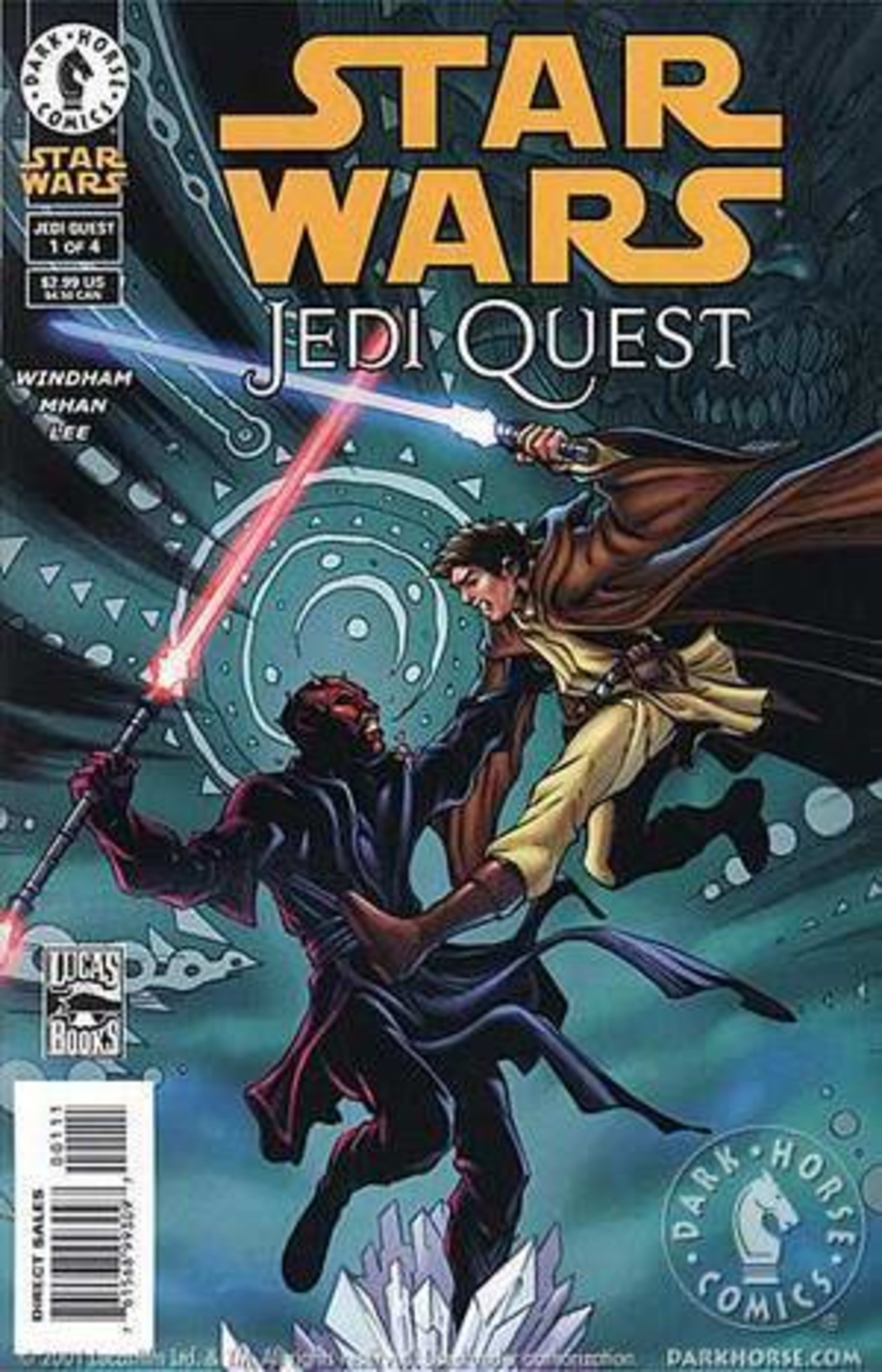 Star Wars: Jedi Quest cover — © Dark Horse Comics