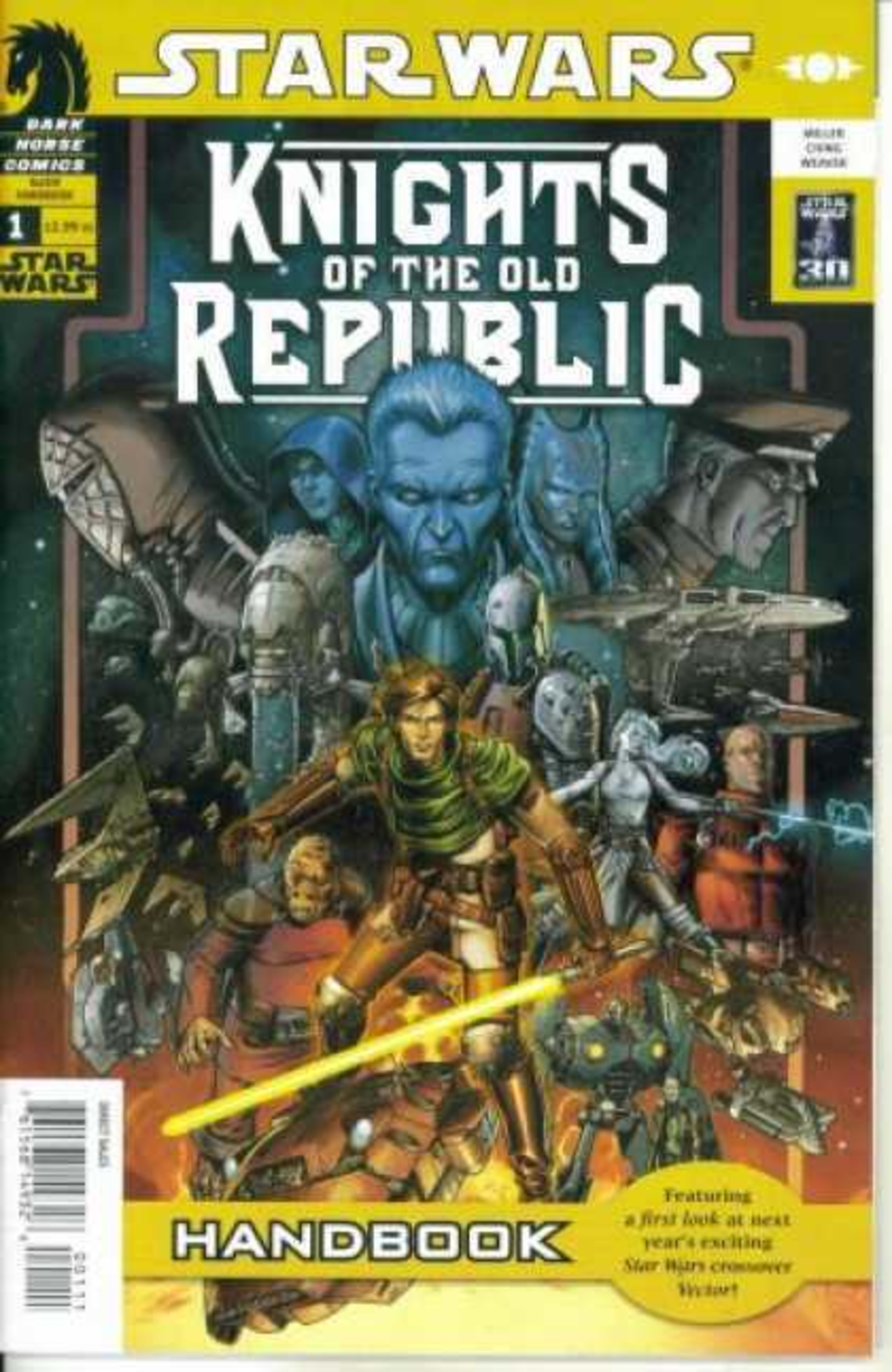 Star Wars: Knights of the Old Republic Handbook cover — © Dark Horse Comics