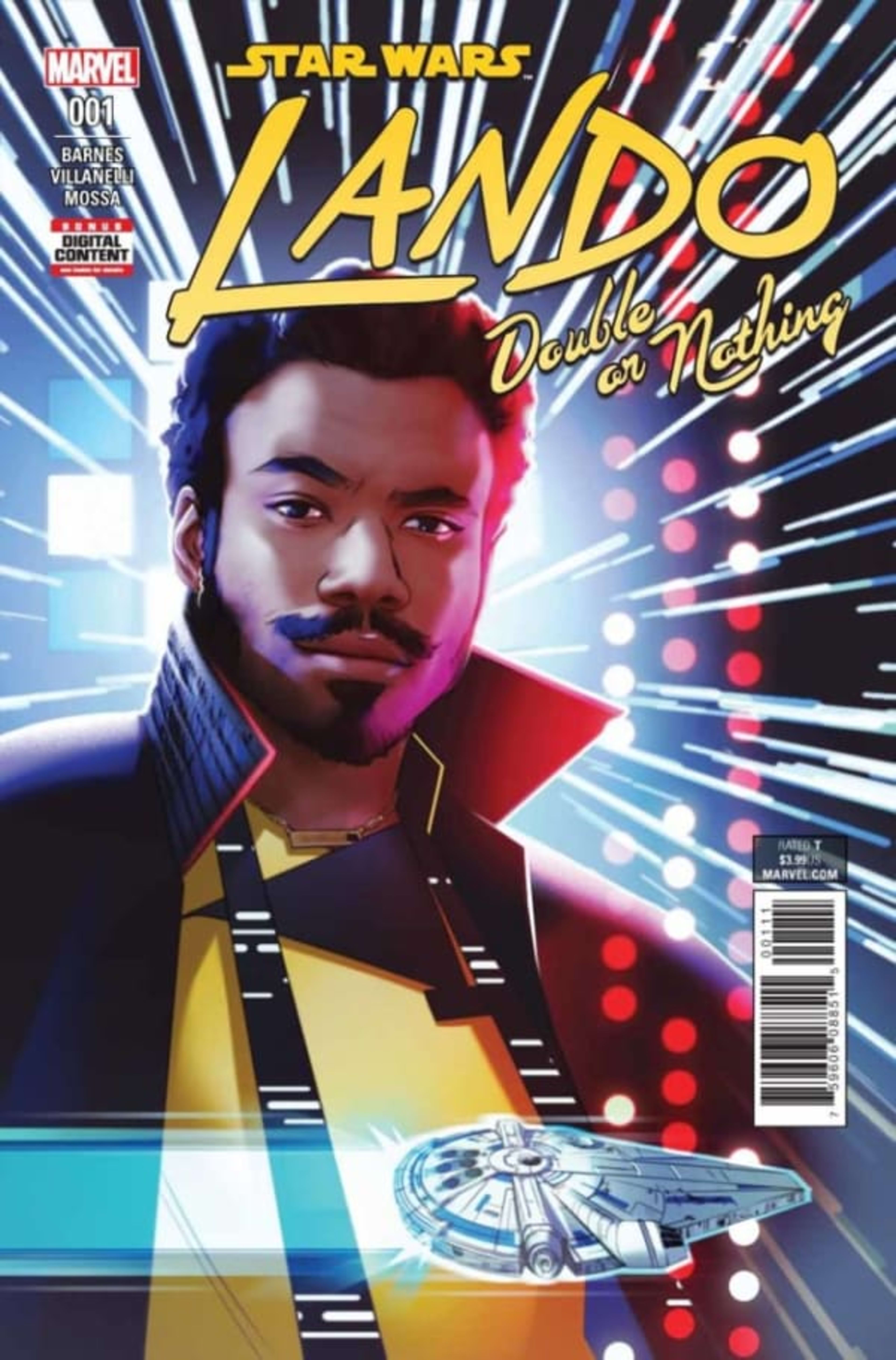 Star Wars: Lando: Double Or Nothing cover — © Marvel