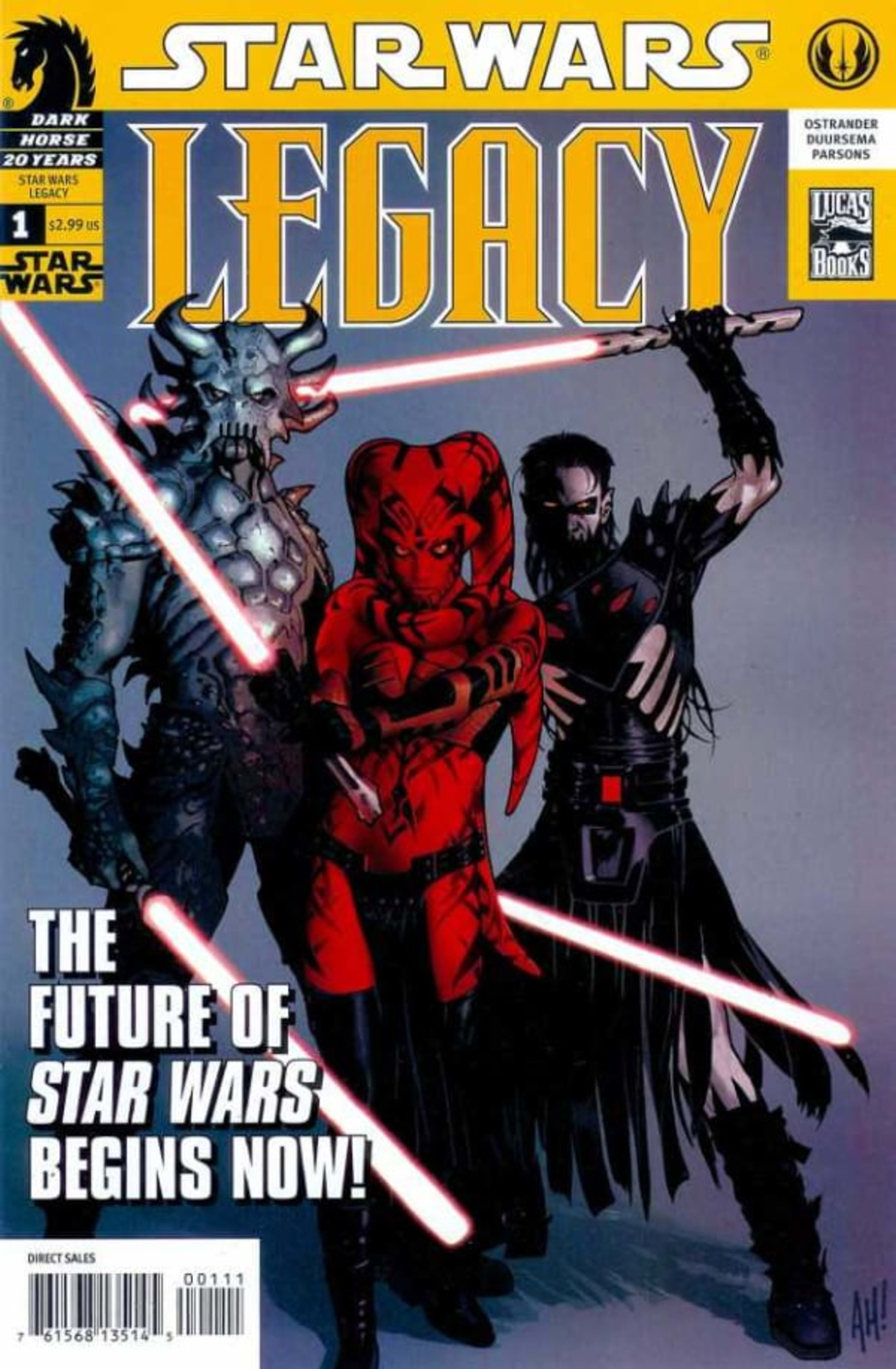 Star Wars: Legacy cover — © Dark Horse Comics