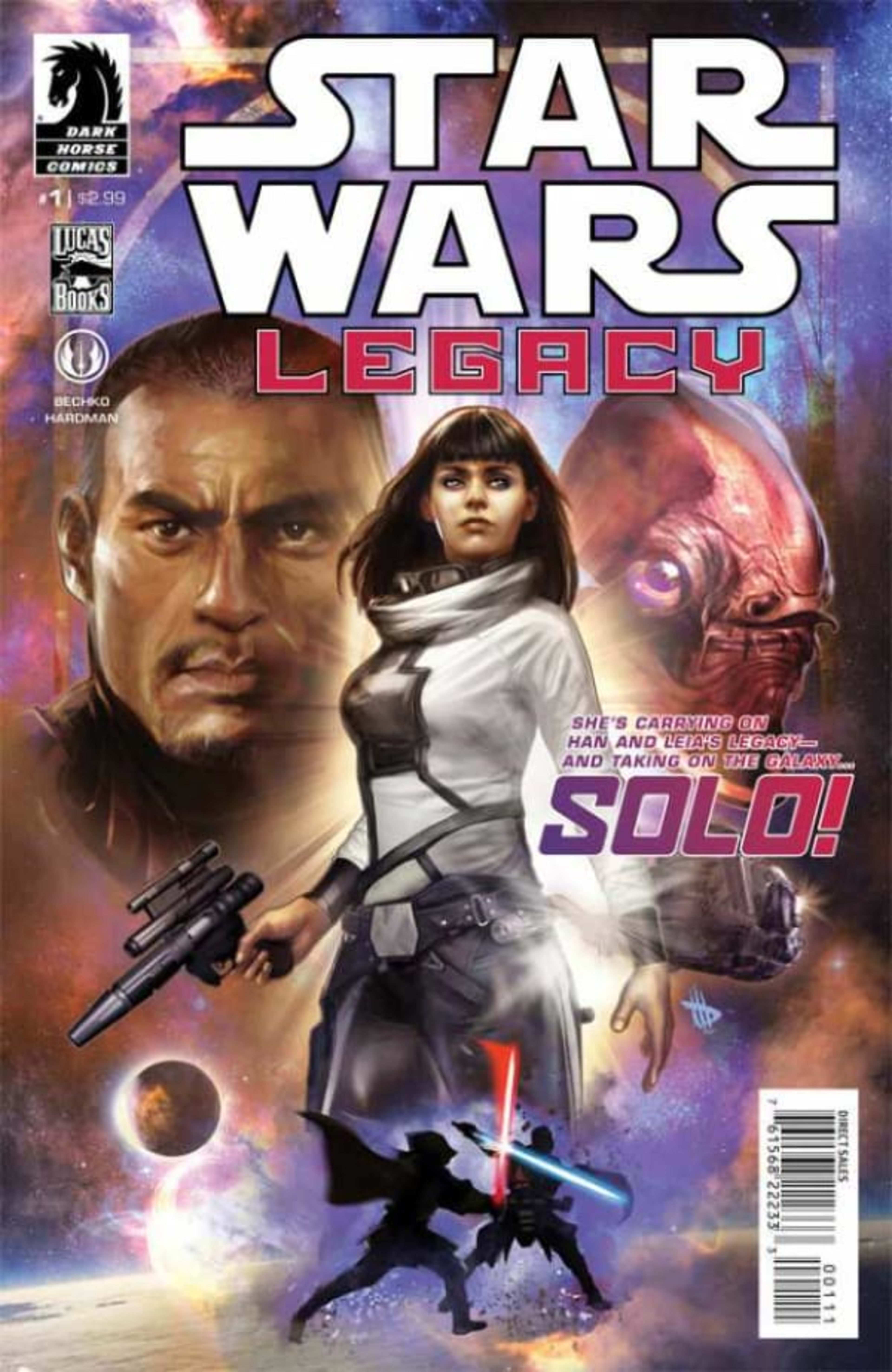 Star Wars: Legacy cover — © Dark Horse Comics