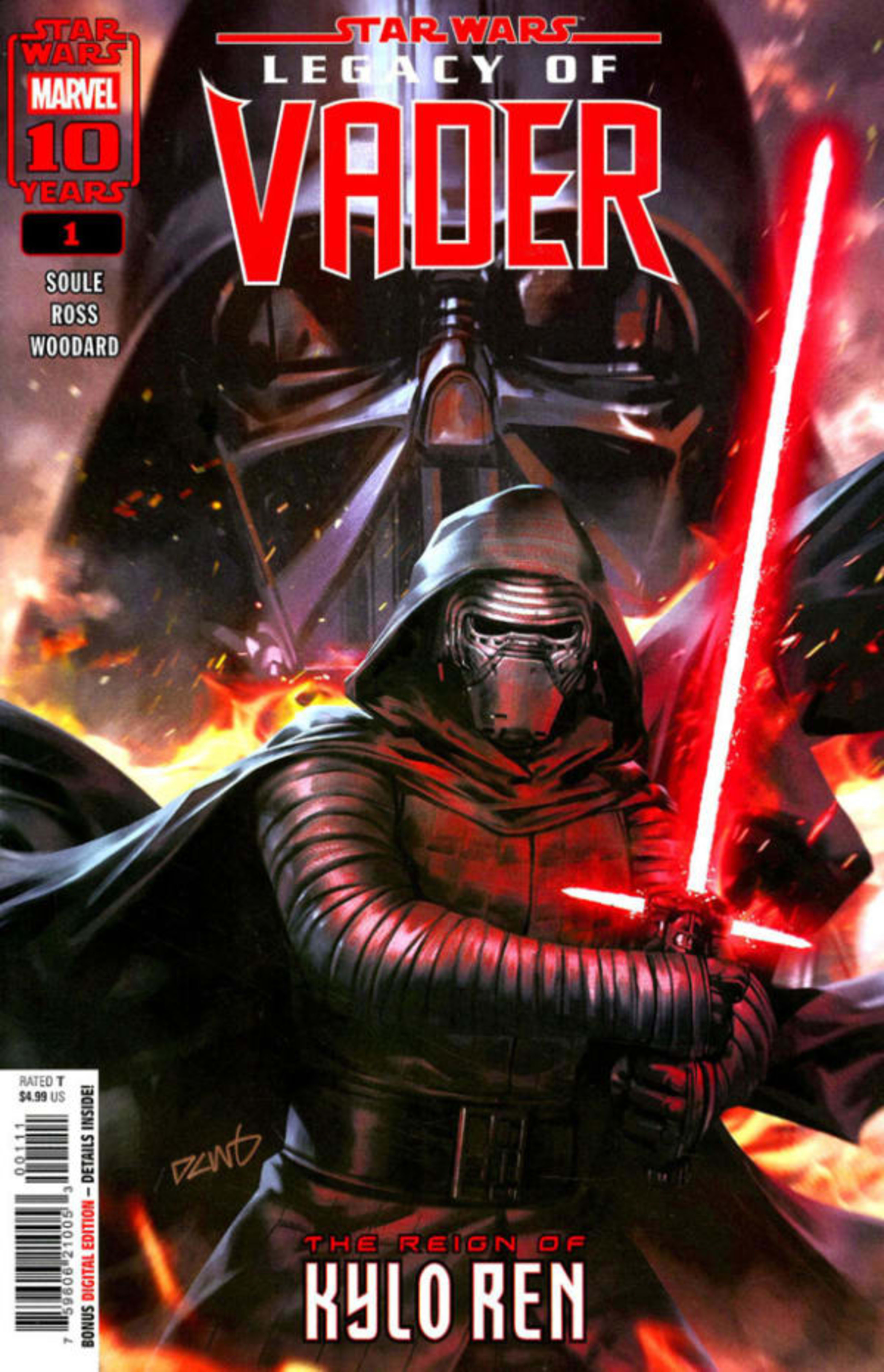 Star Wars: Legacy of Vader cover — © Marvel