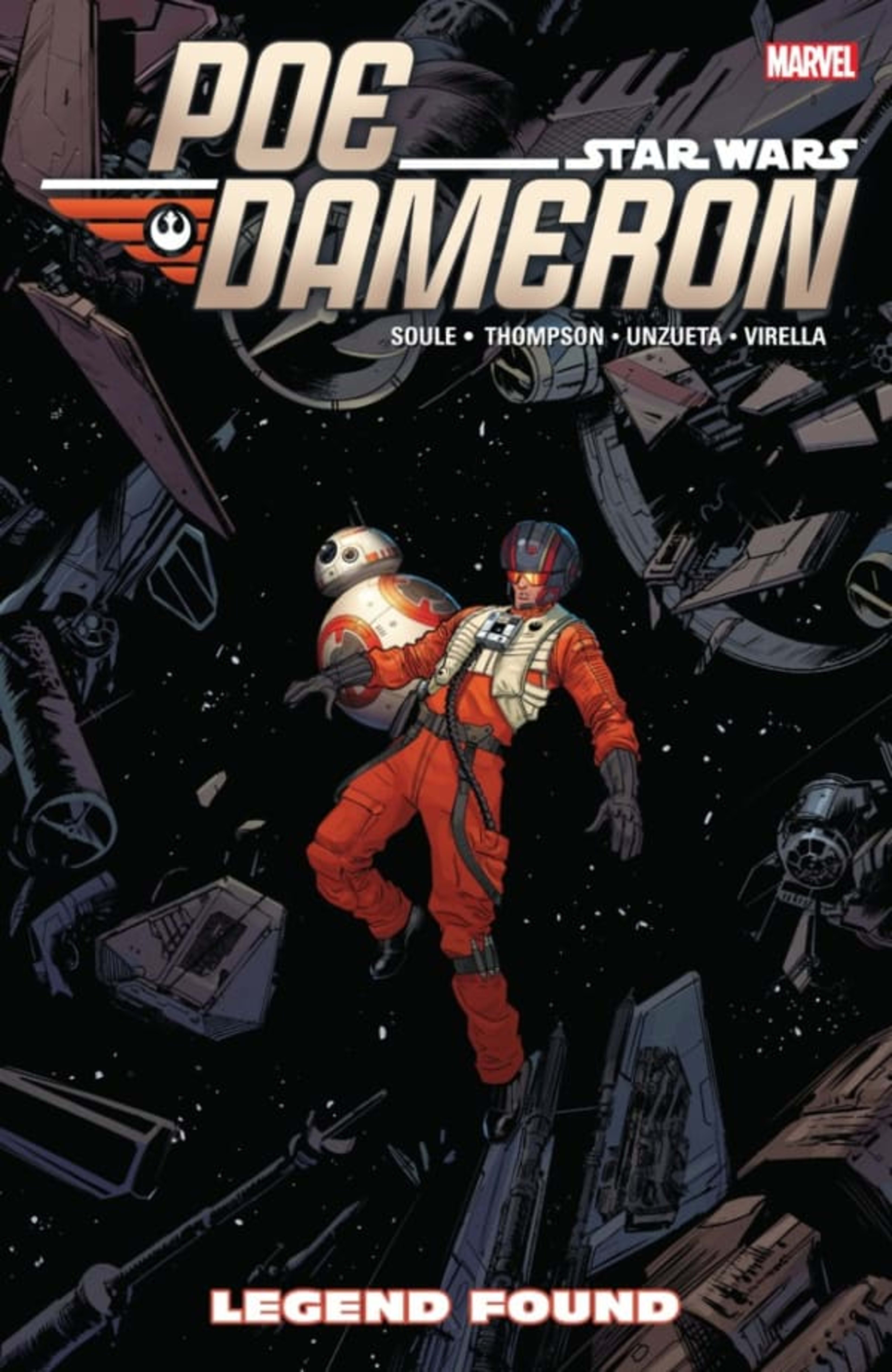 Star Wars: Poe Dameron: Legend Found cover — © Marvel