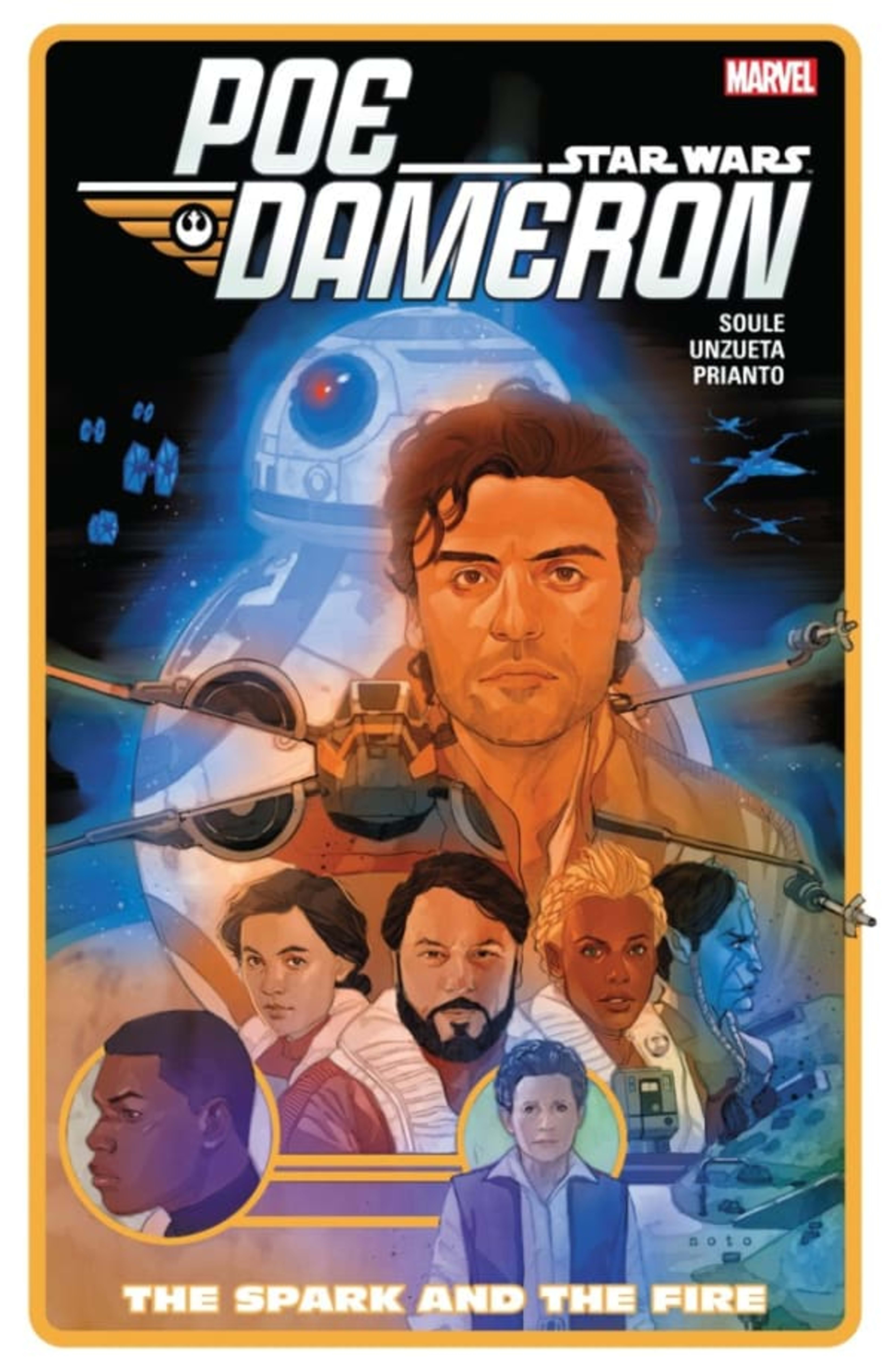Star Wars: Poe Dameron: The Spark and the Fire cover — © Marvel