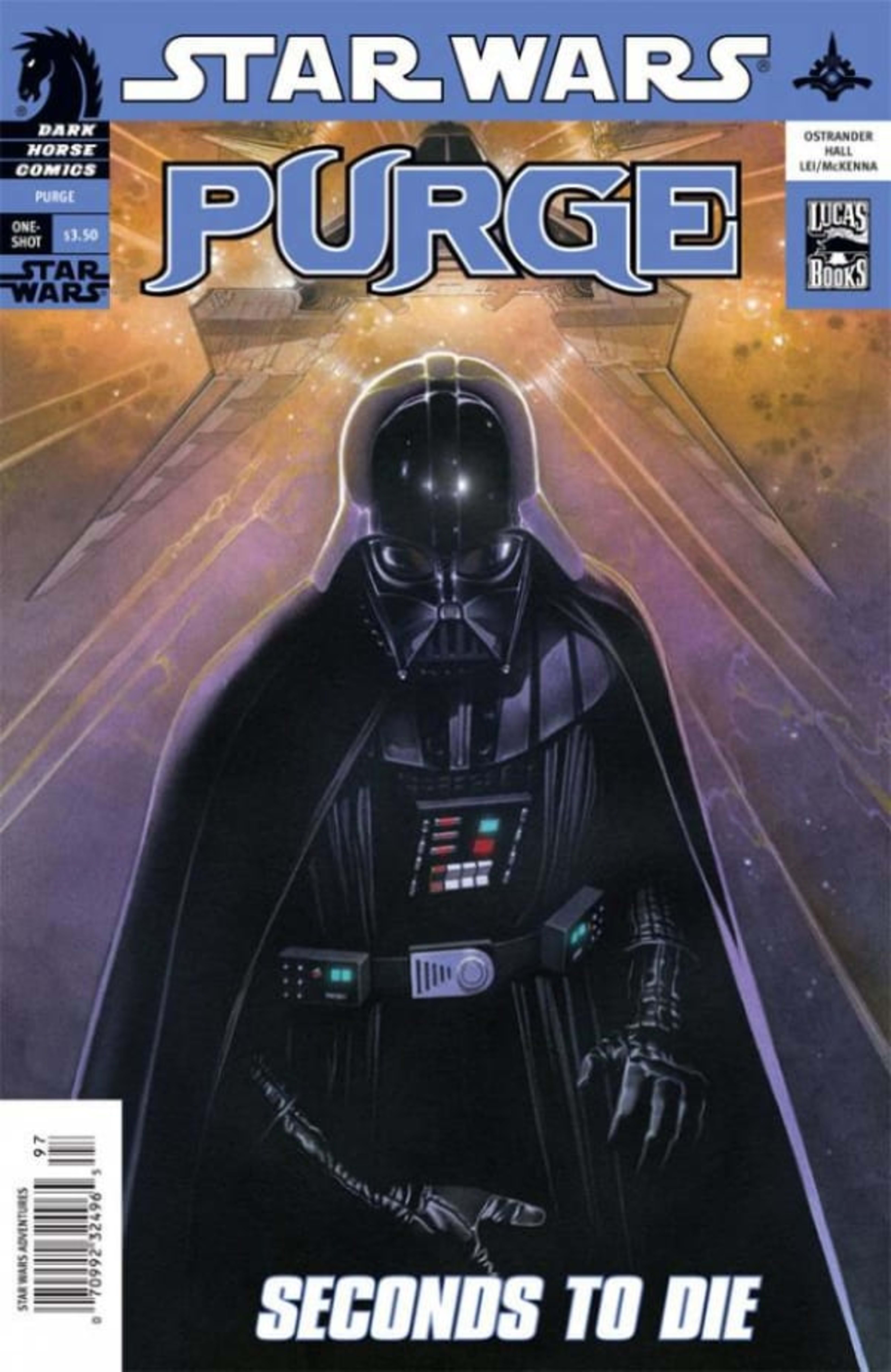 Star Wars: Purge - Seconds to Die cover — © Dark Horse Comics