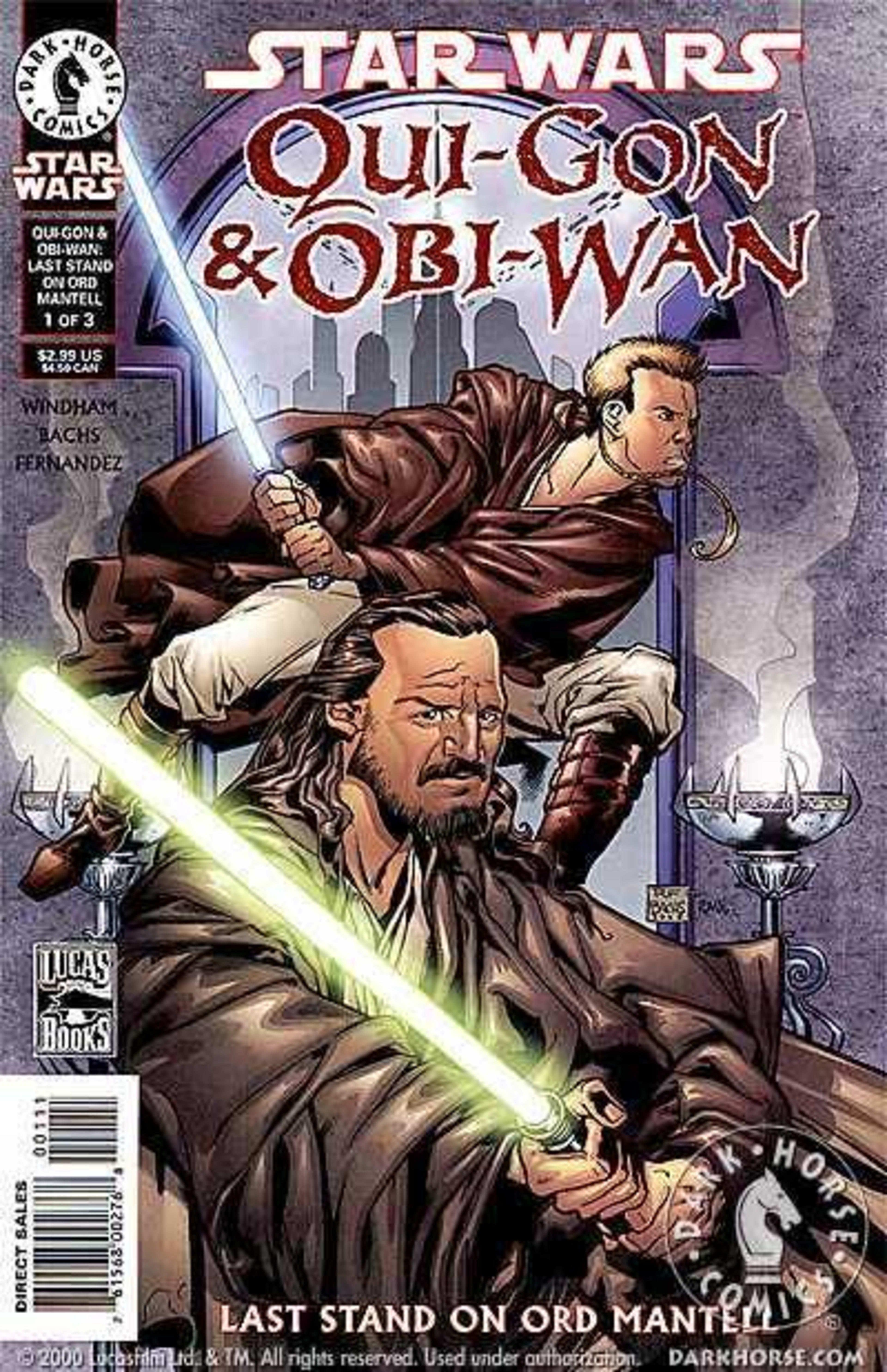 Star Wars: Qui-Gon & Obi-Wan: Last Stand on Ord Mantell cover — © Dark Horse Comics