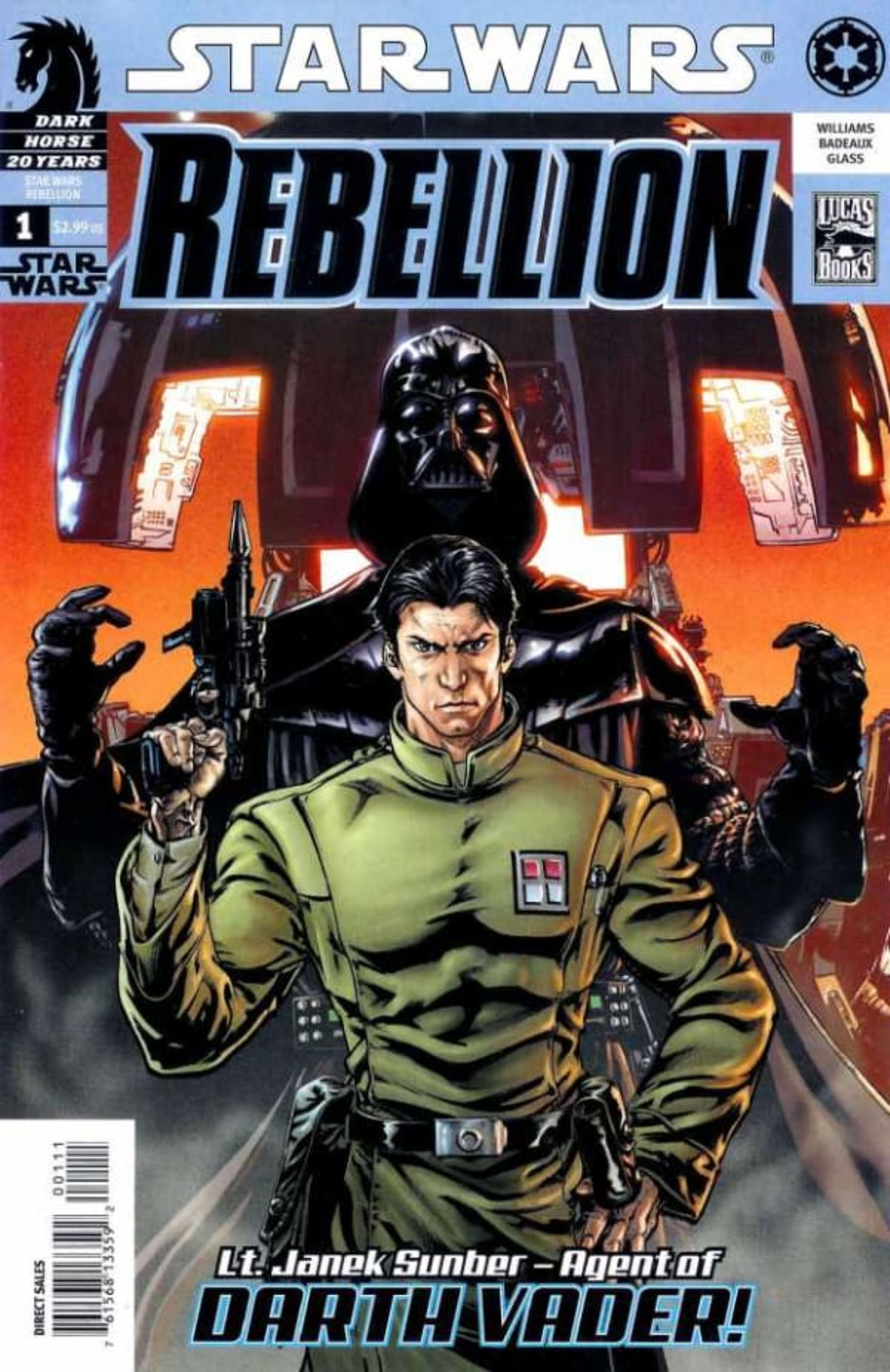 Star Wars: Rebellion cover — © Dark Horse Comics