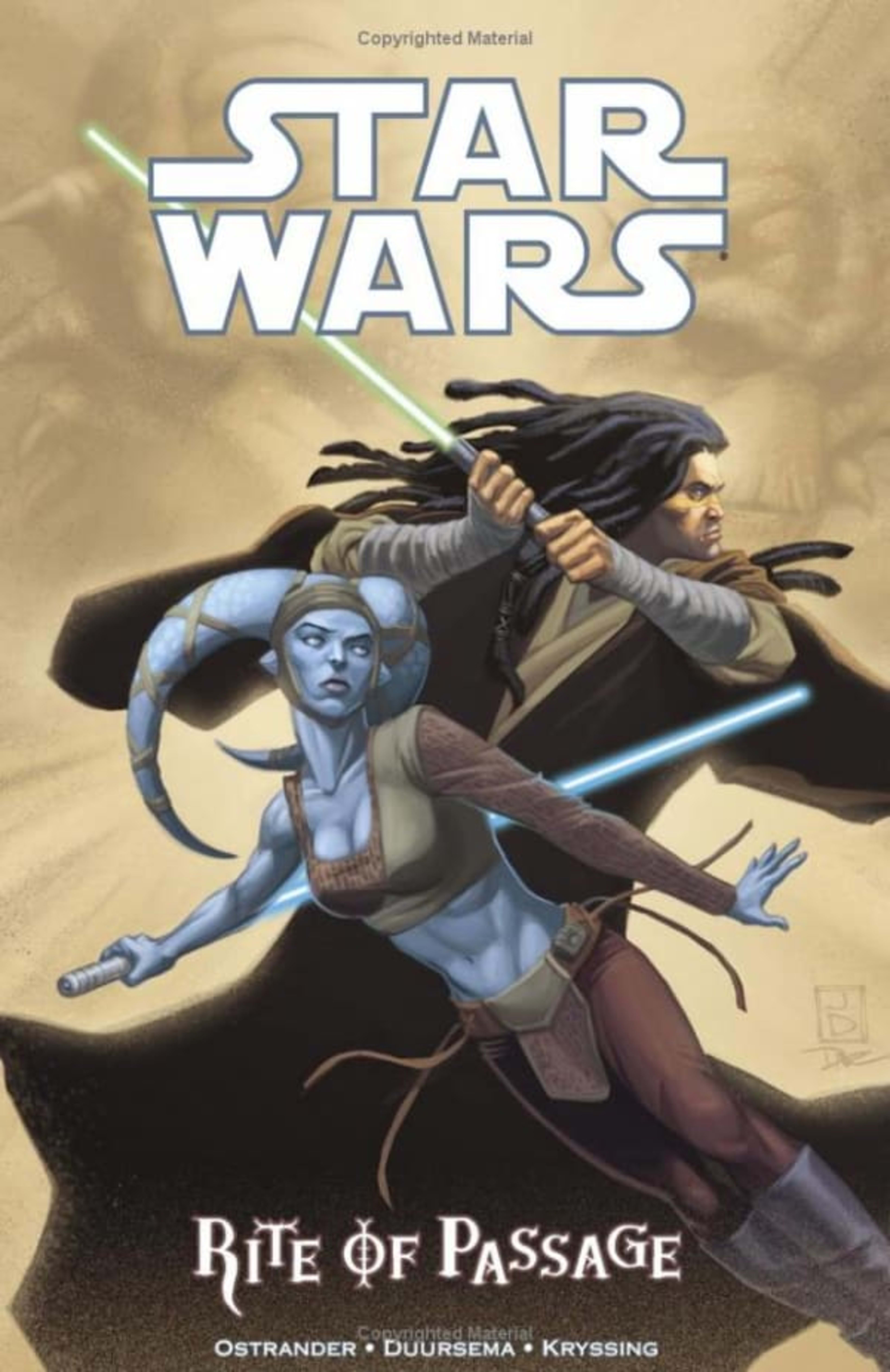 Star Wars: Rite of Passage cover — © Dark Horse Comics