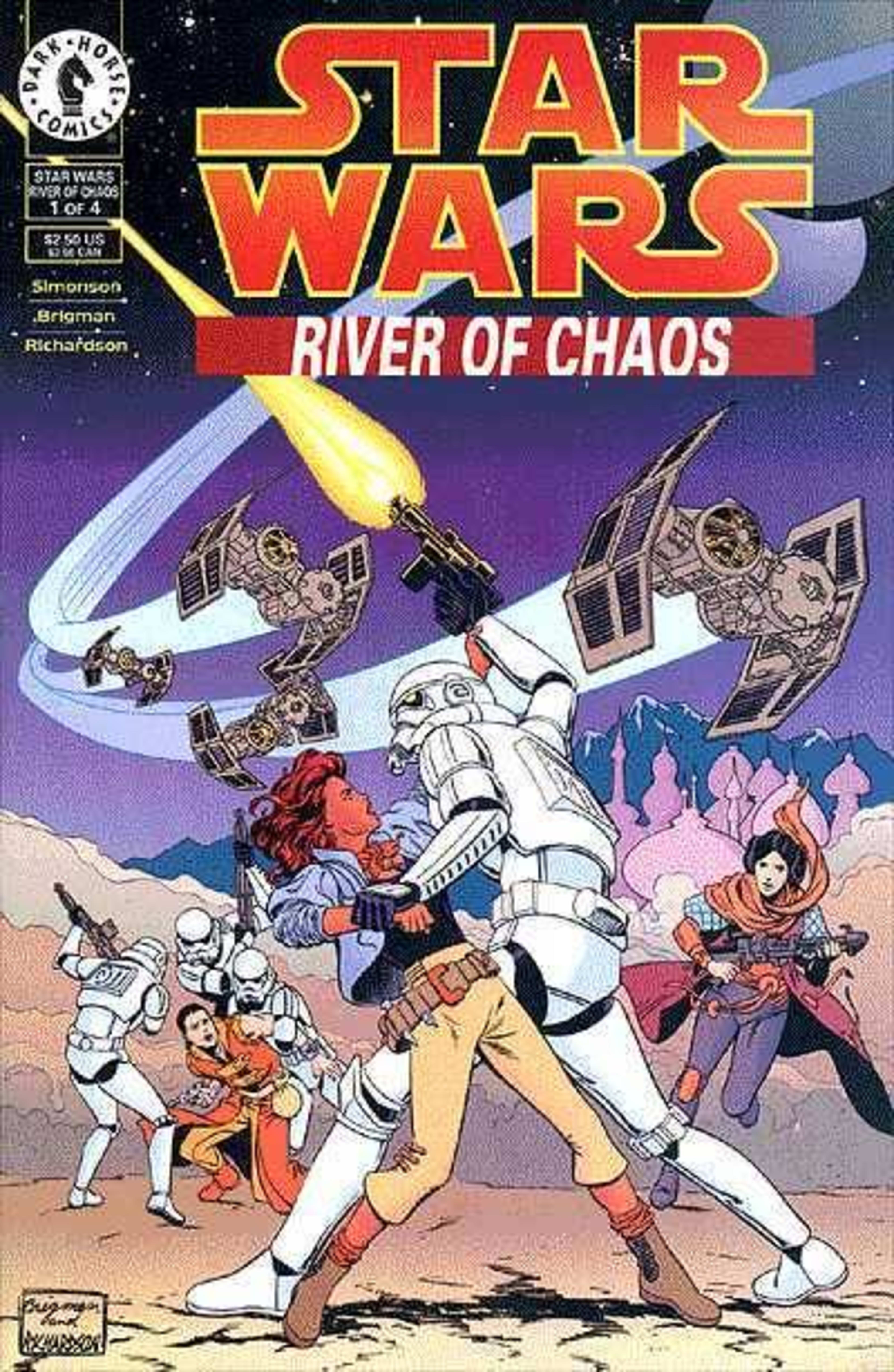 Star Wars: River of Chaos cover — © Dark Horse Comics