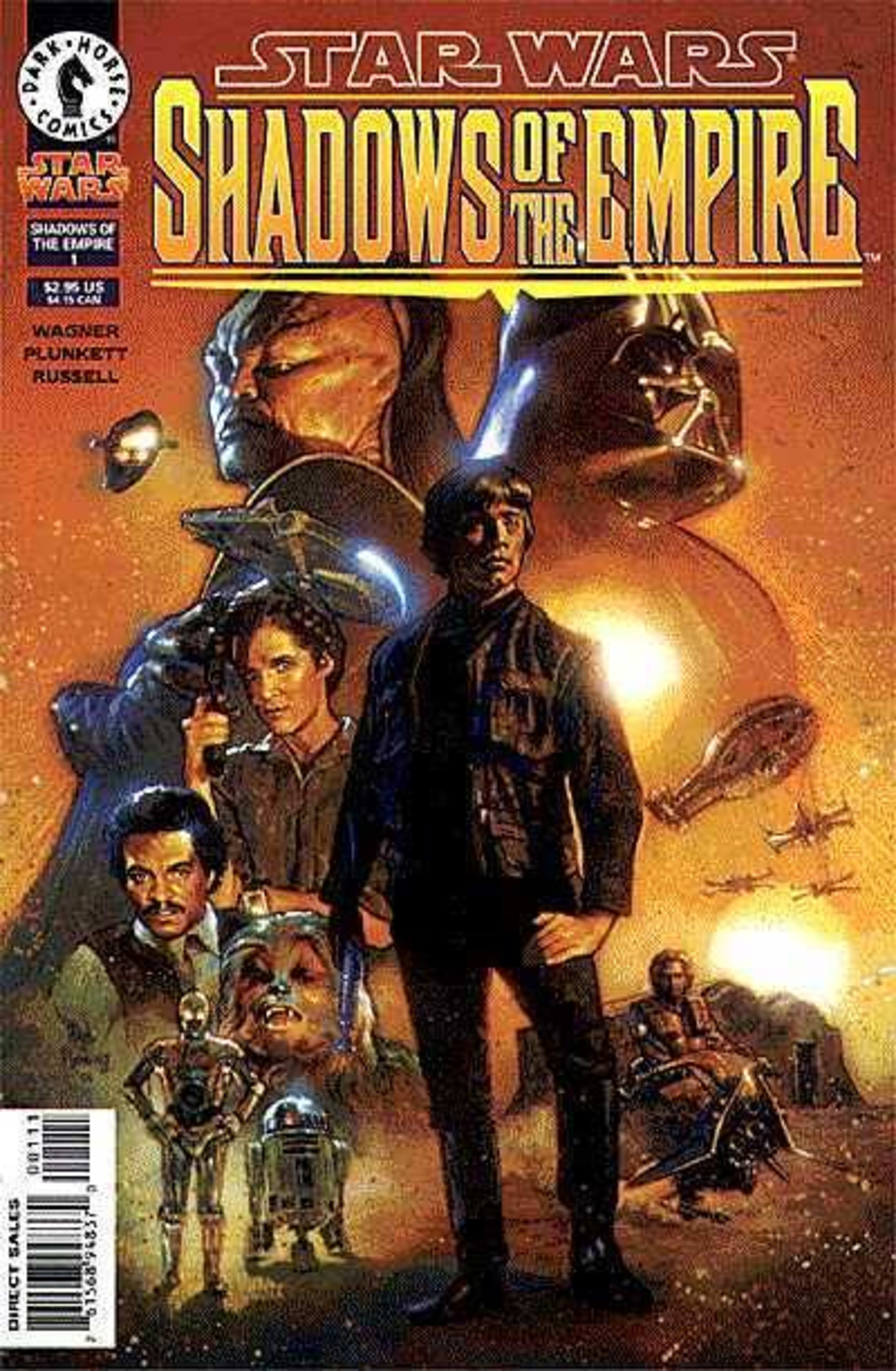 Star Wars: Shadows of the Empire cover — © Dark Horse Comics