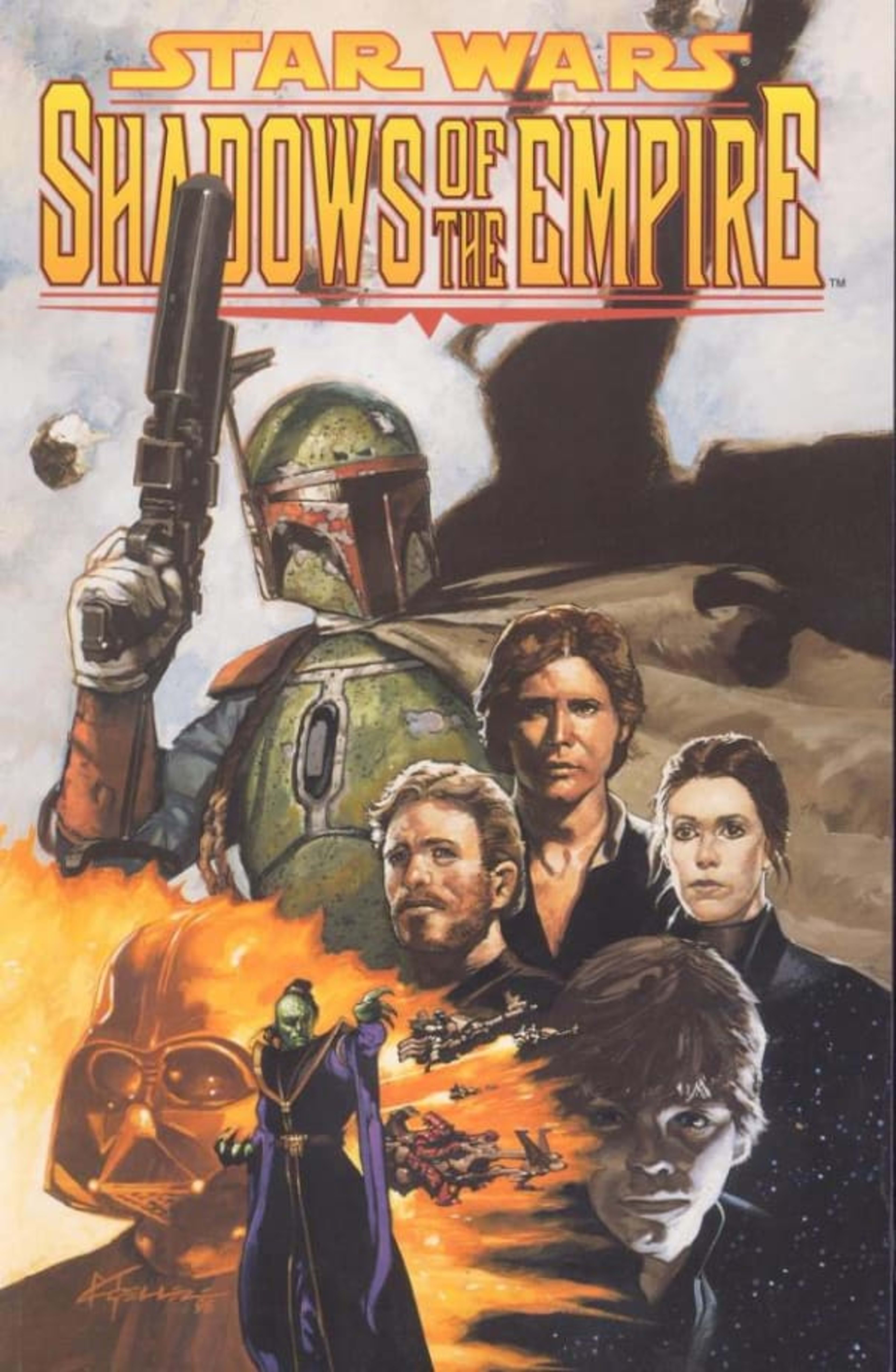 Star Wars: Shadows of the Empire cover — © Dark Horse Comics