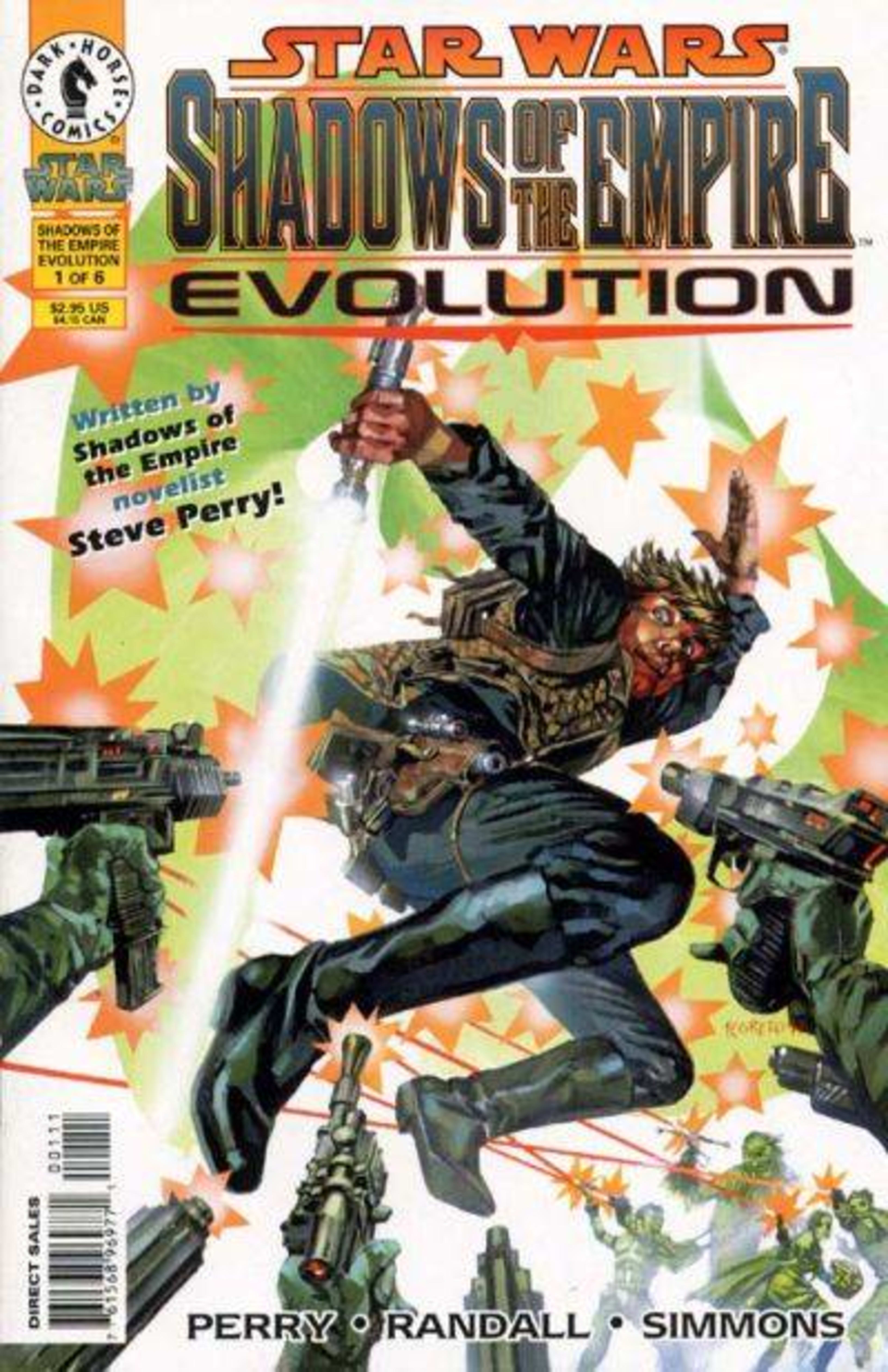 Star Wars: Shadows of the Empire: Evolution cover — © Dark Horse Comics