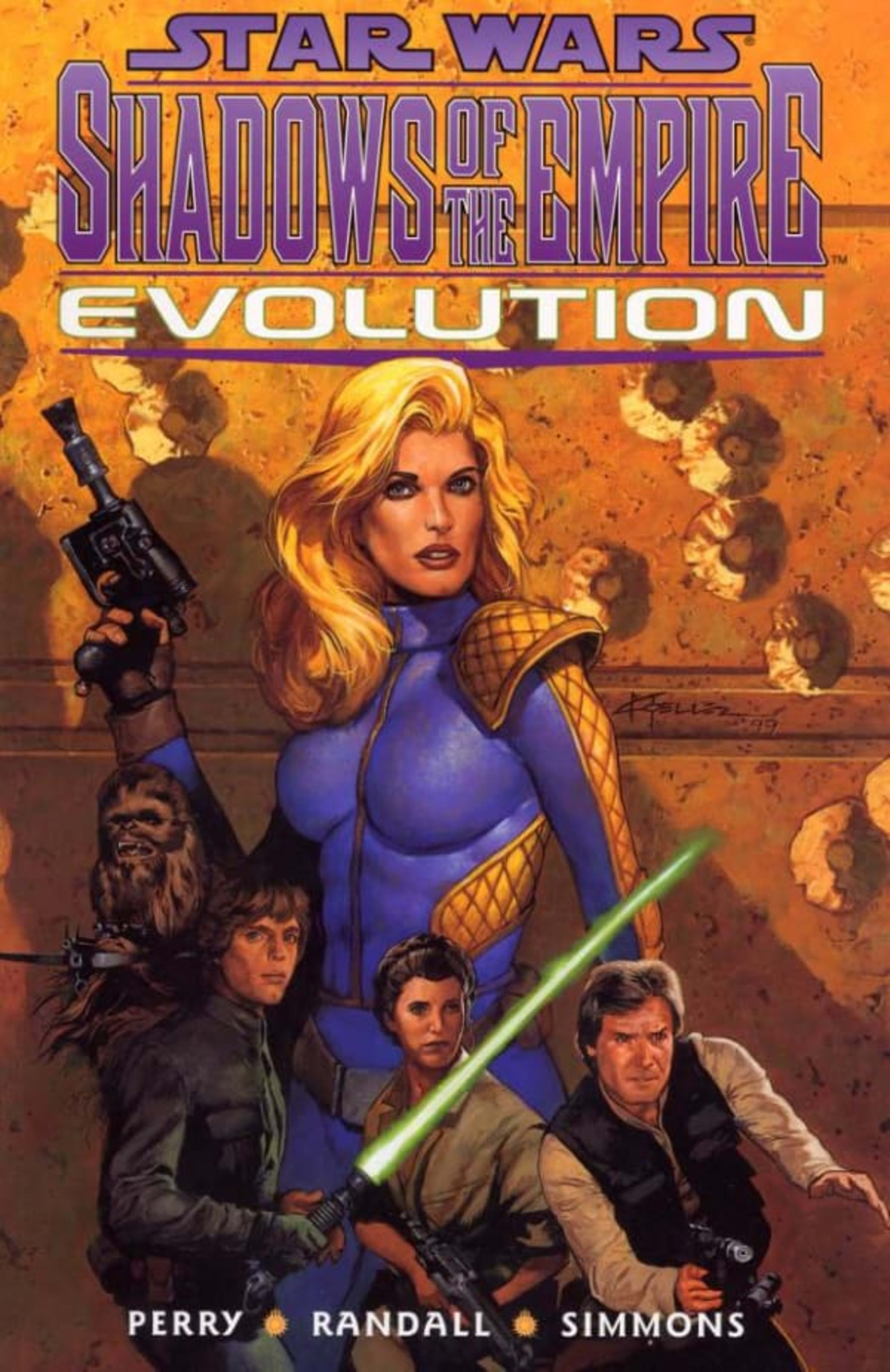 Star Wars: Shadows of the Empire: Evolution cover — © Dark Horse Comics