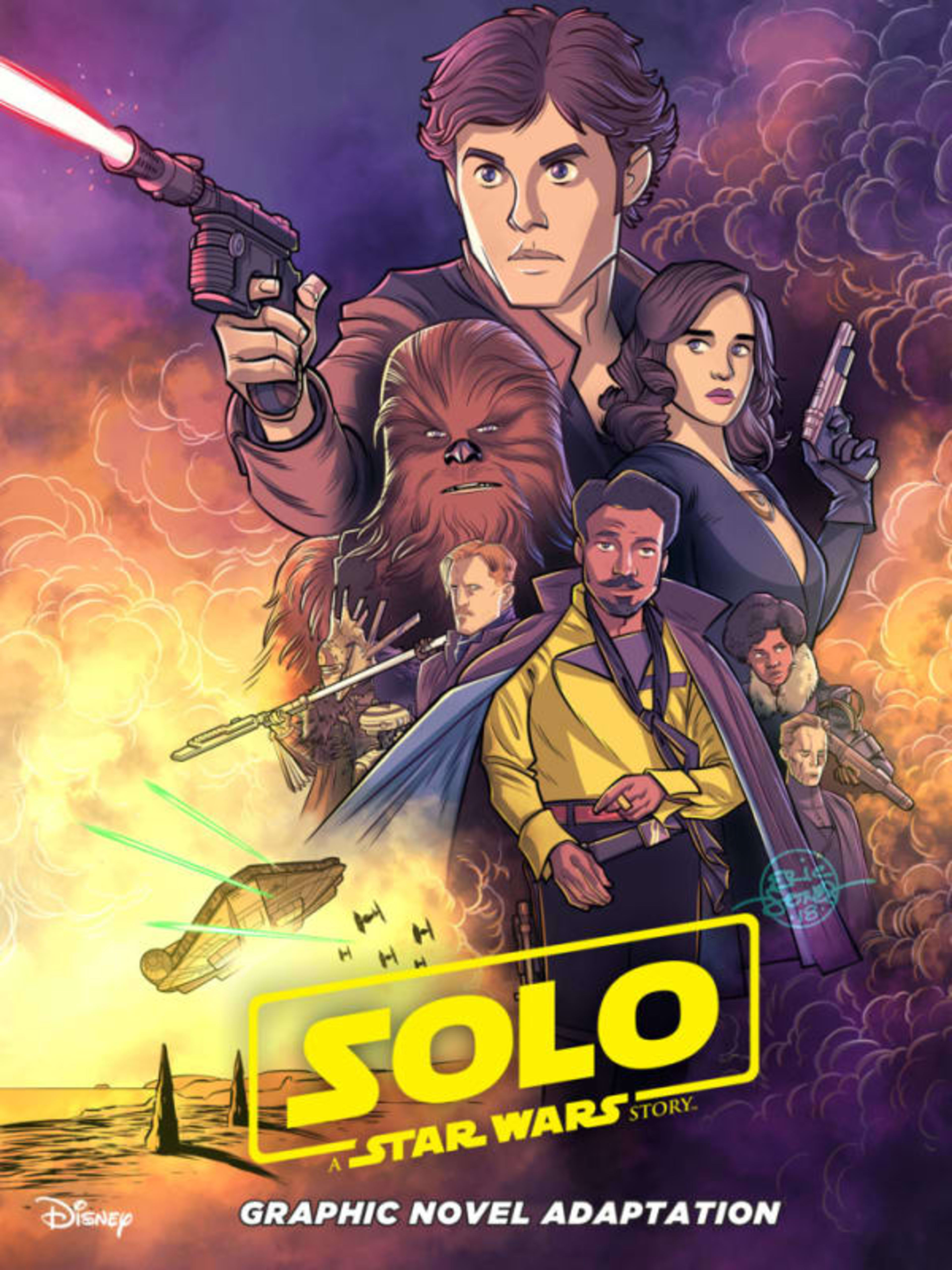 Star Wars: Solo Graphic Novel Adaptation cover — © IDW Publishing