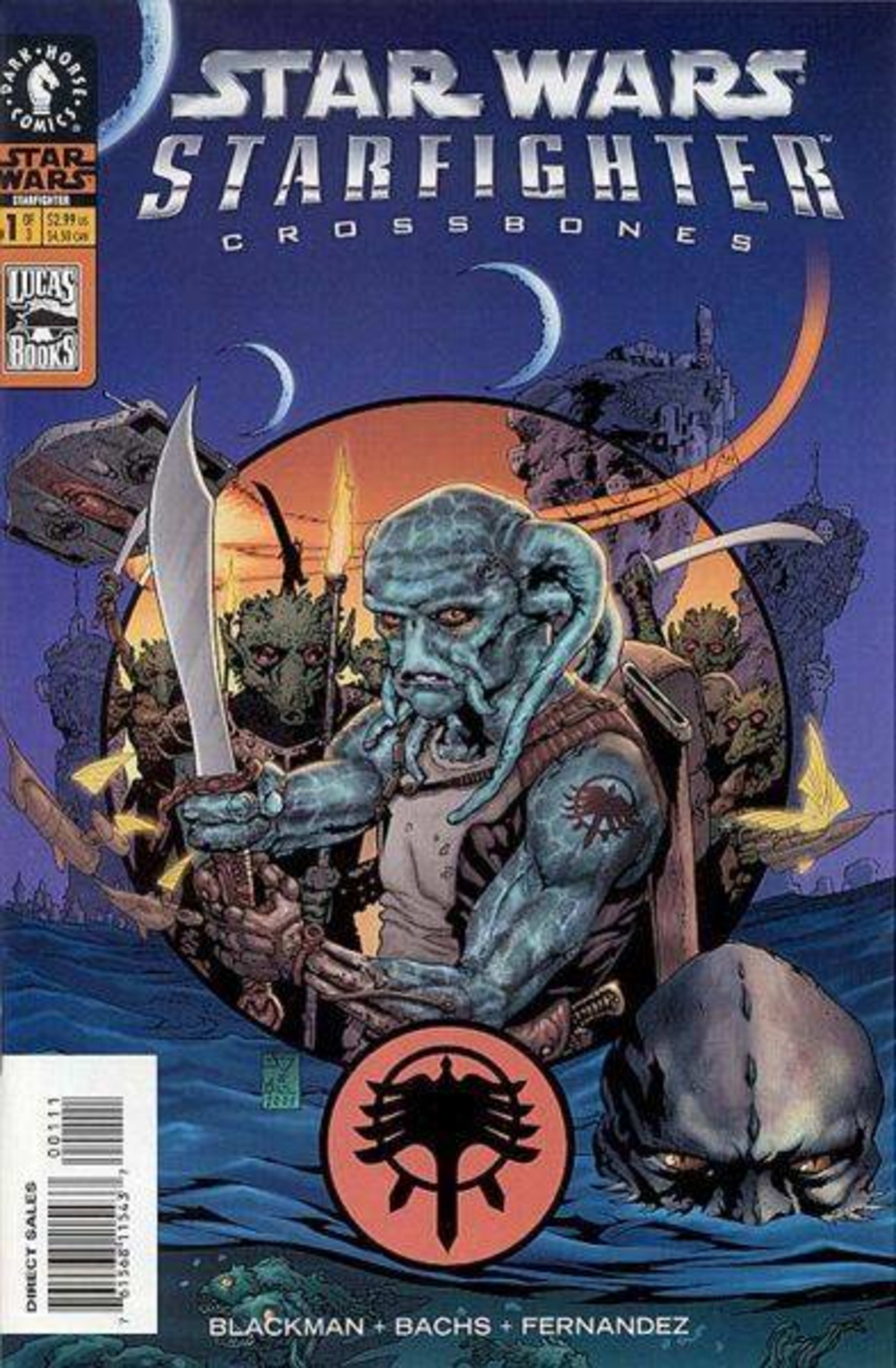 Star Wars: Starfighter: Crossbones cover — © Dark Horse Comics