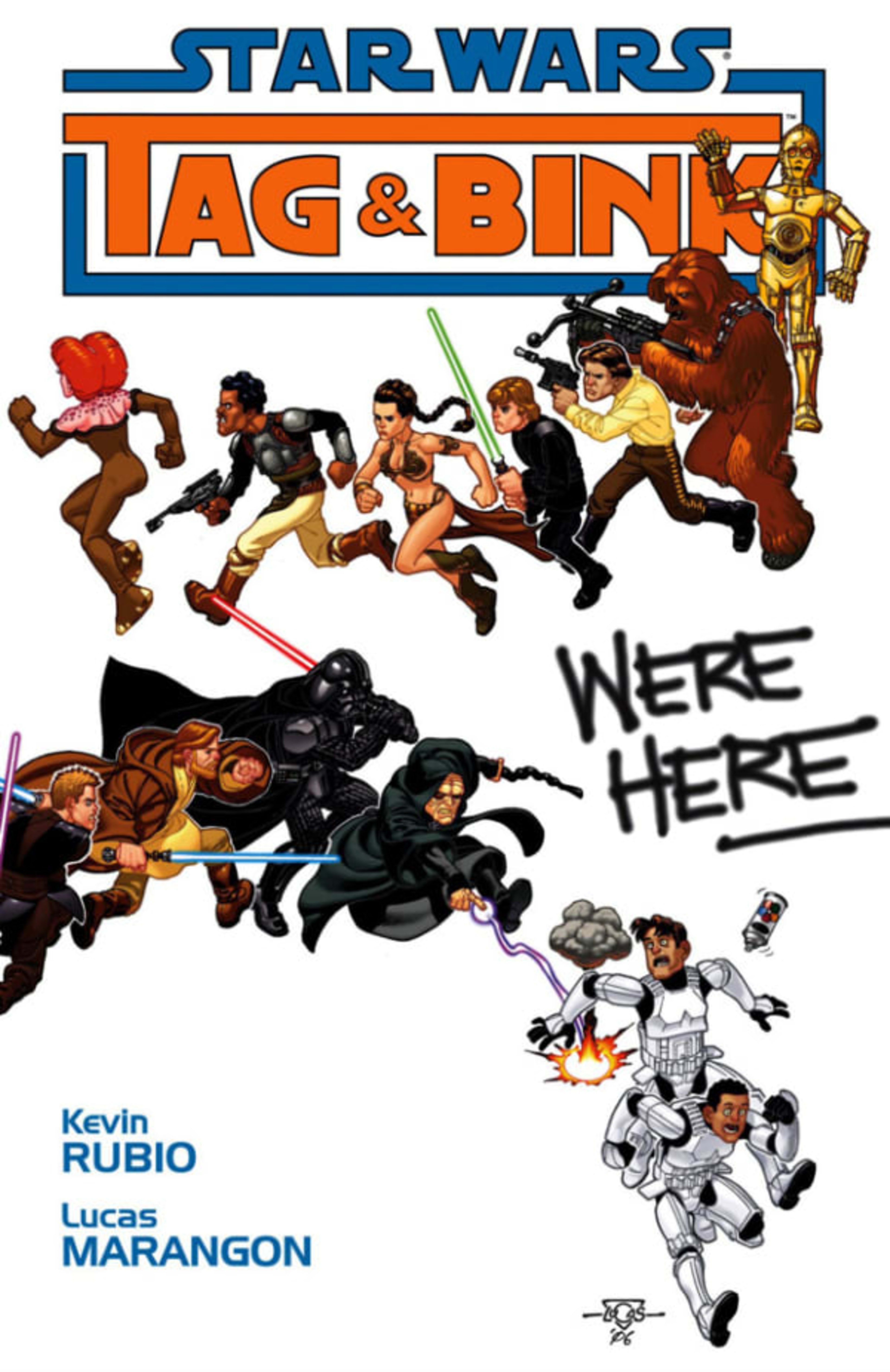 Star Wars: Tag & Bink Were Here cover — © Dark Horse Comics