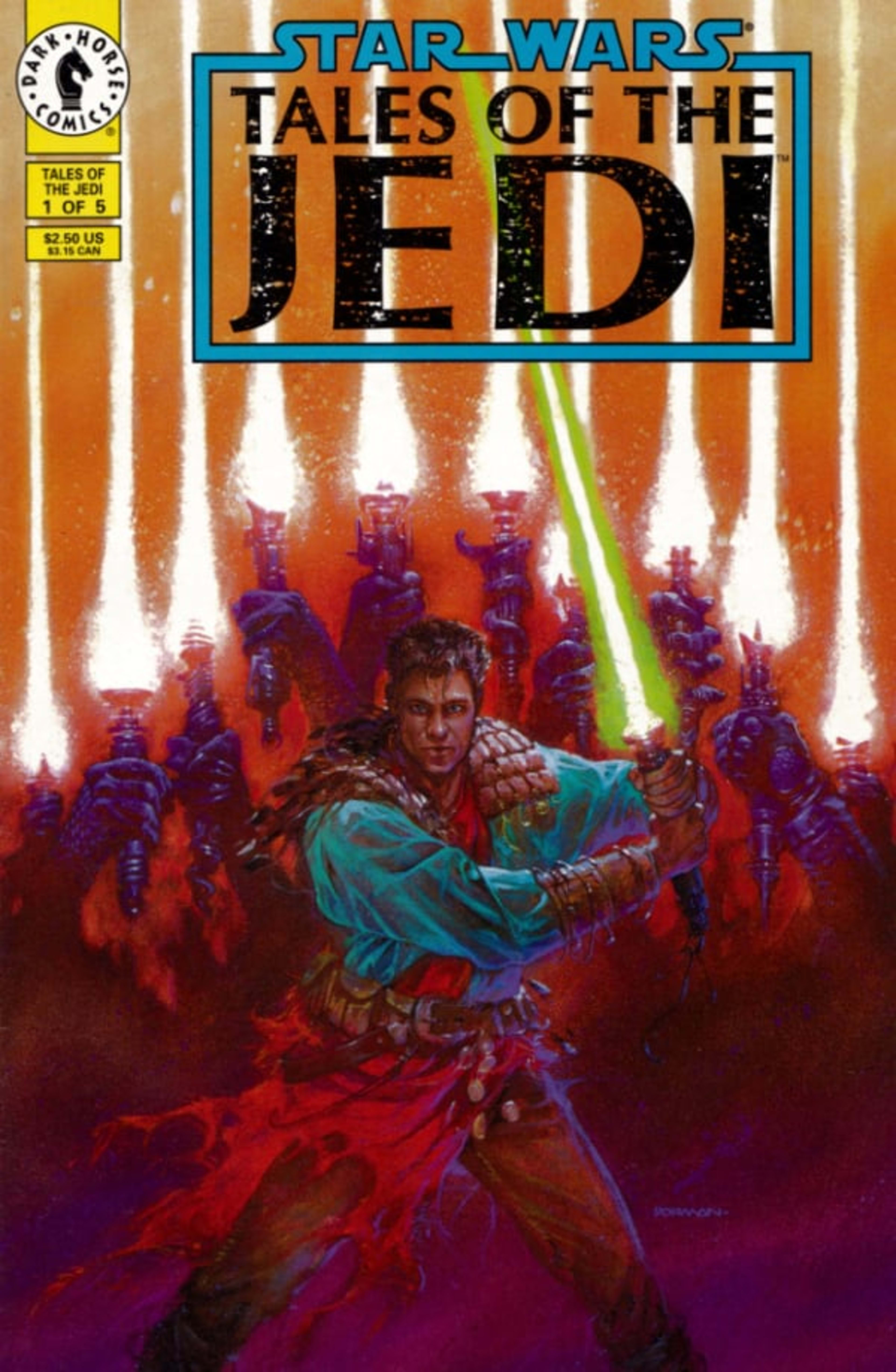 Star Wars: Tales of the Jedi cover — © Dark Horse Comics