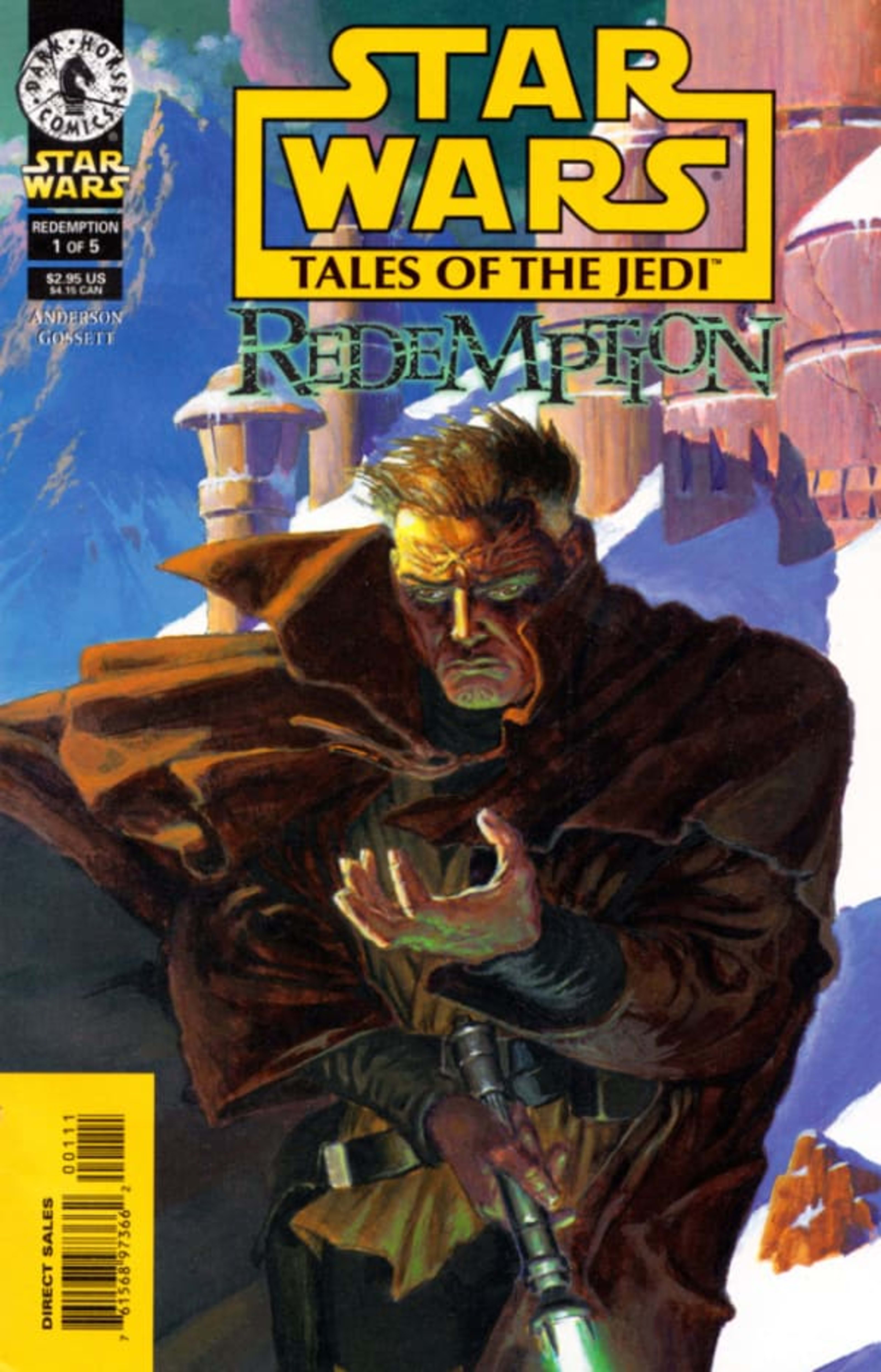 Star Wars: Tales of the Jedi - Redemption cover — © Dark Horse Comics