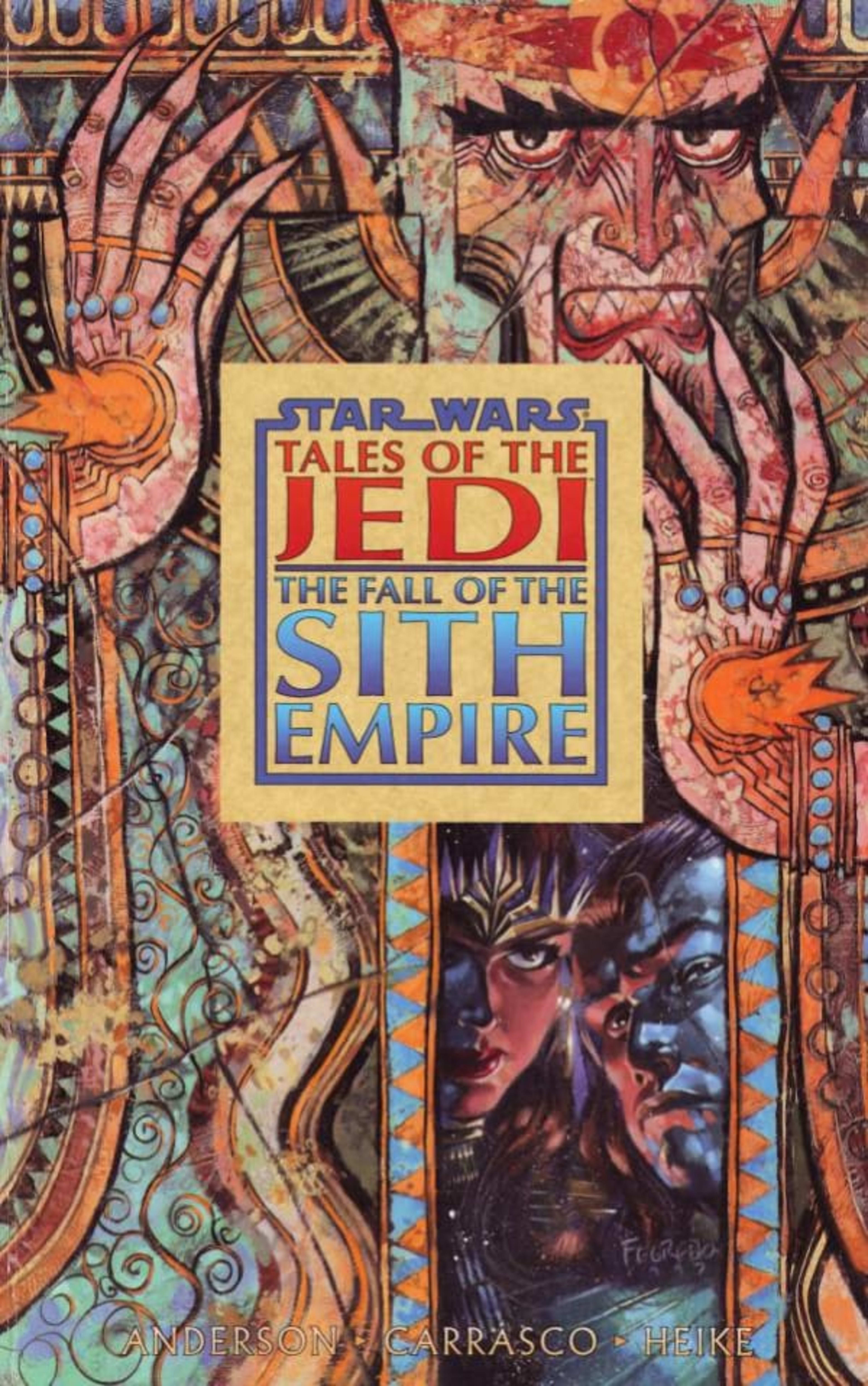 Star Wars: Tales of the Jedi - The Fall of the Sith Empire cover — © Dark Horse Comics