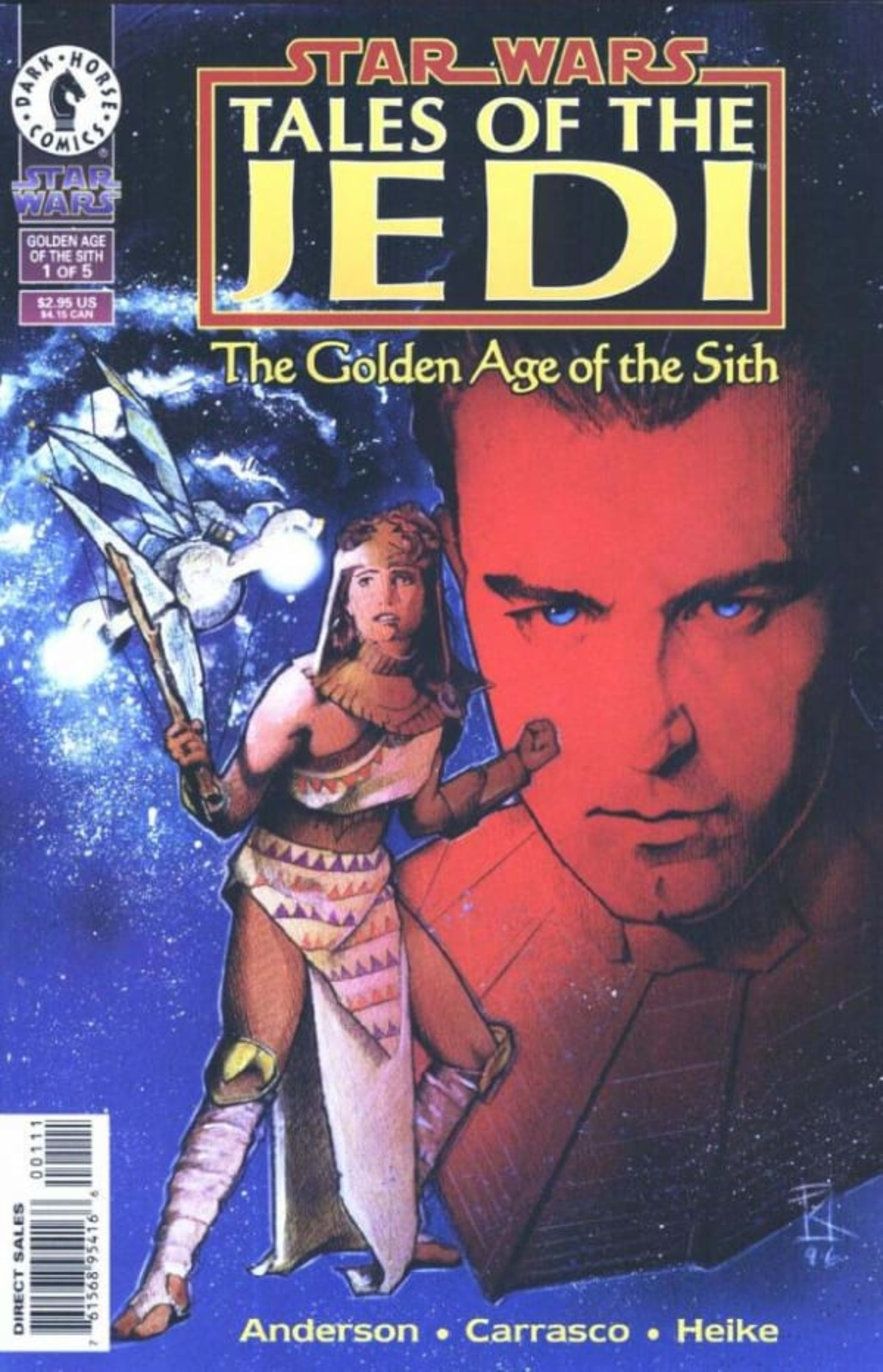 Star Wars: Tales of the Jedi - The Golden Age of the Sith cover — © Dark Horse Comics