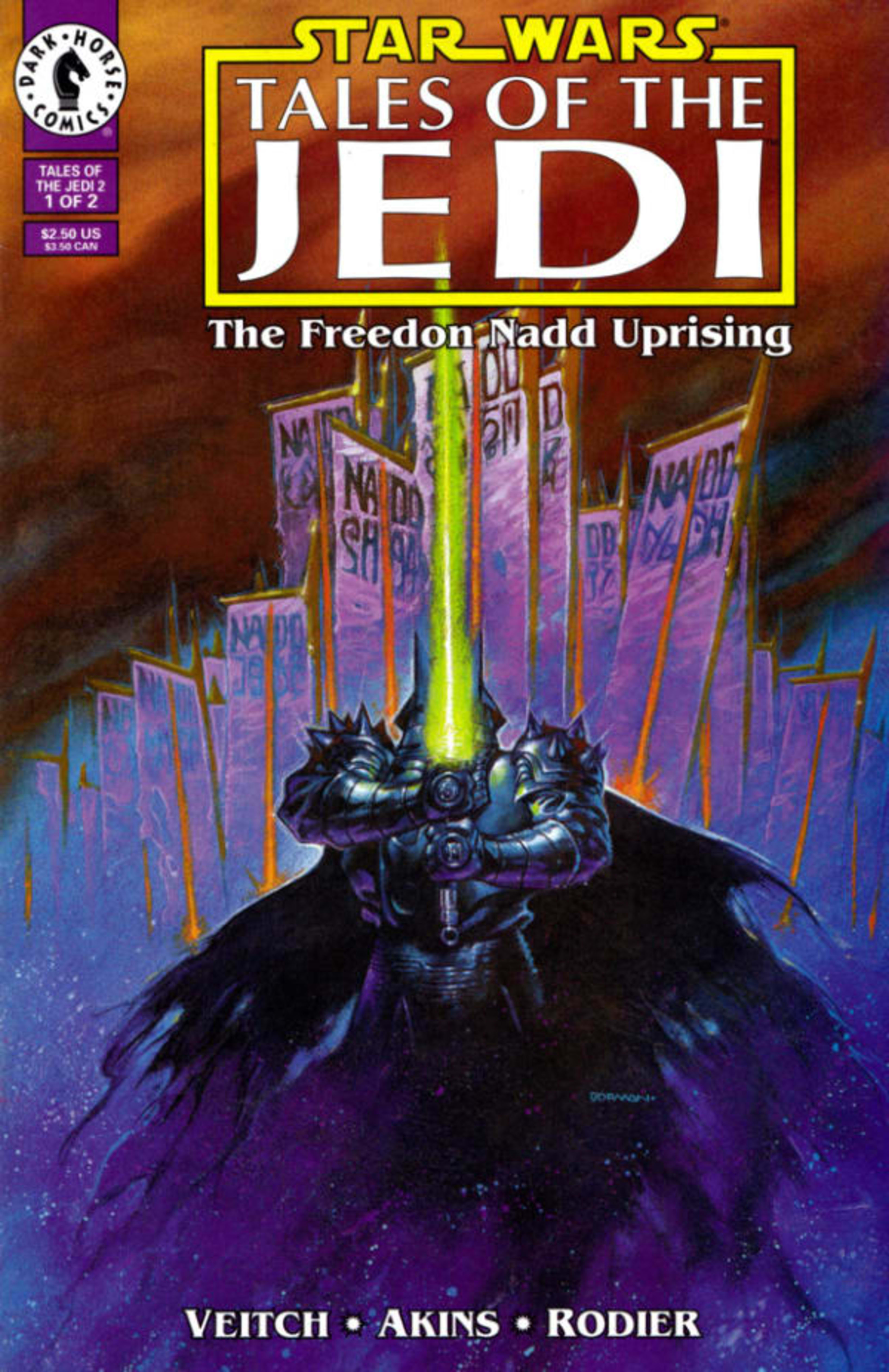 Star Wars: Tales of the Jedi: The Freedon Nadd Uprising cover — © Dark Horse Comics