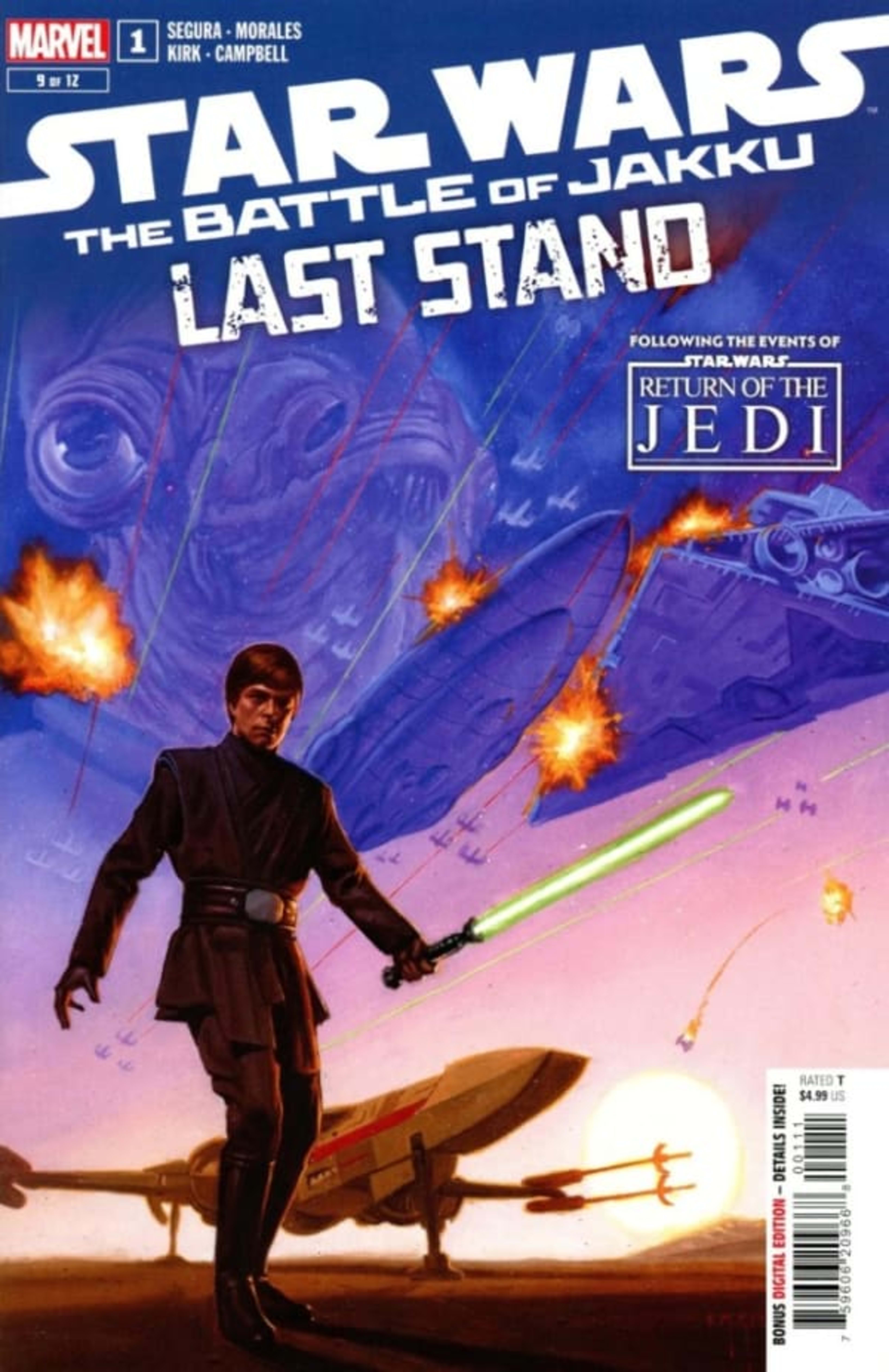Star Wars: The Battle of Jakku: Last Stand cover — © Marvel