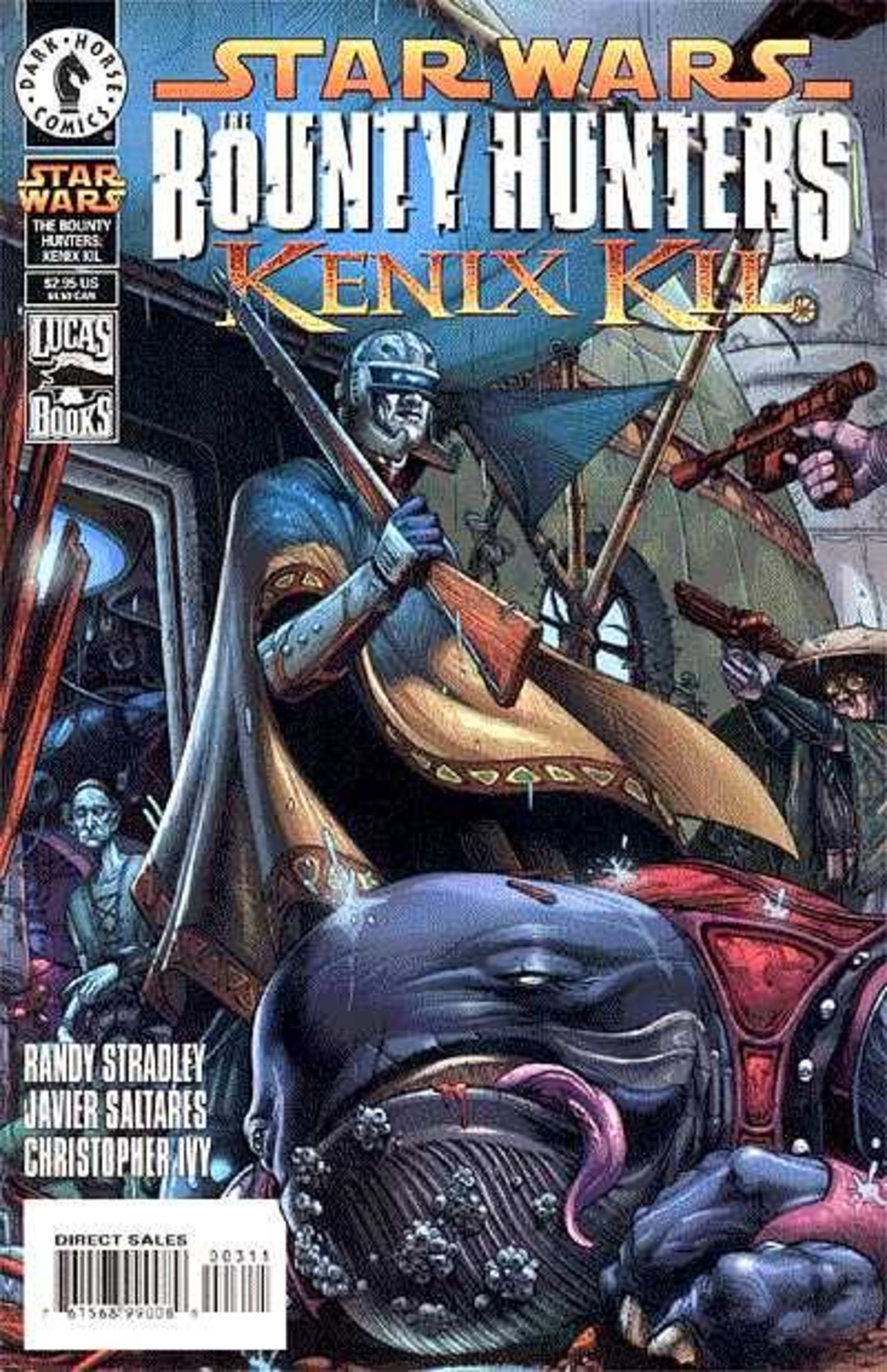 Star Wars: The Bounty Hunters - Kenix Kil cover — © Dark Horse Comics