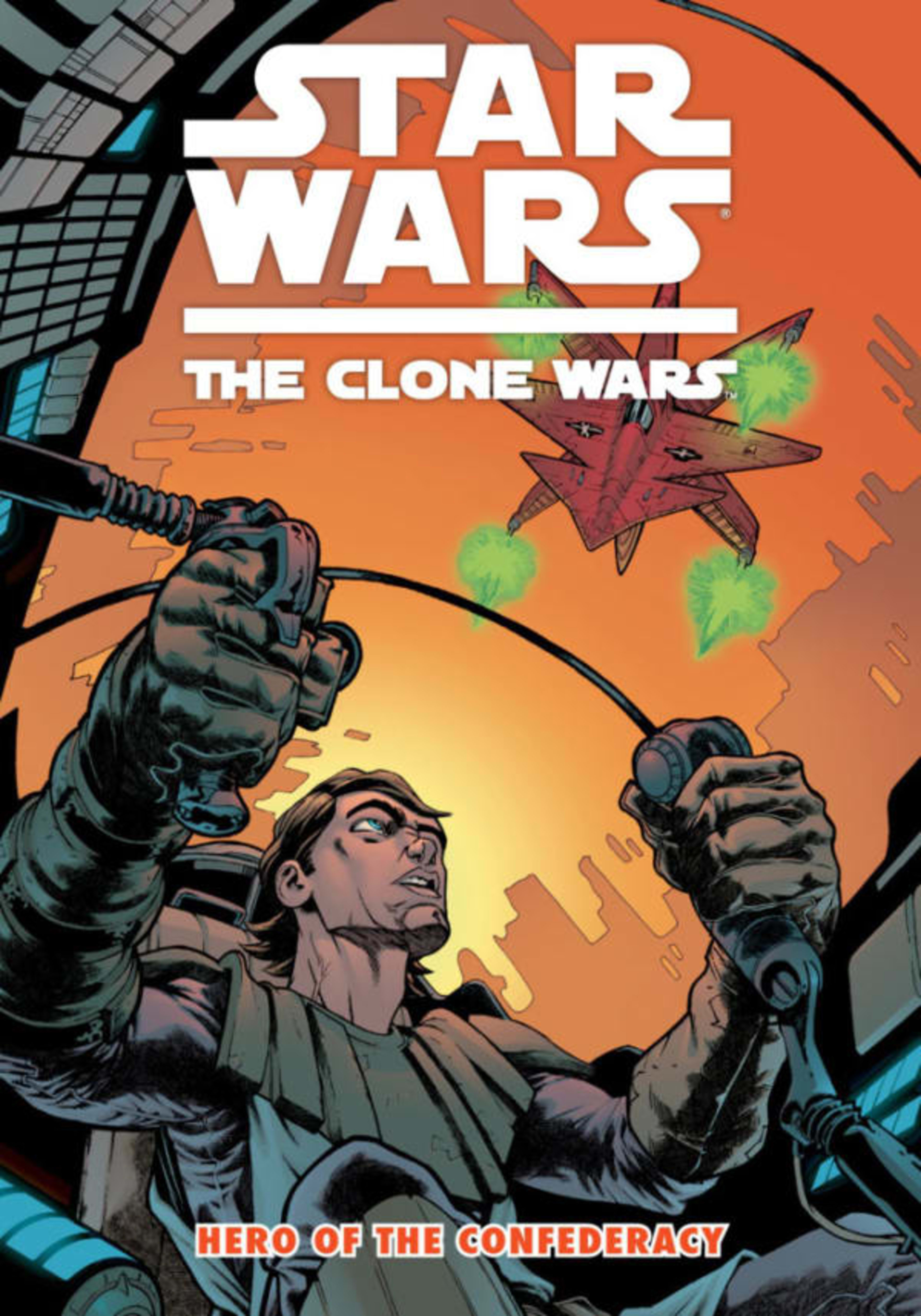 Star Wars: The Clone Wars - Hero of the Confederacy cover — © Dark Horse Comics
