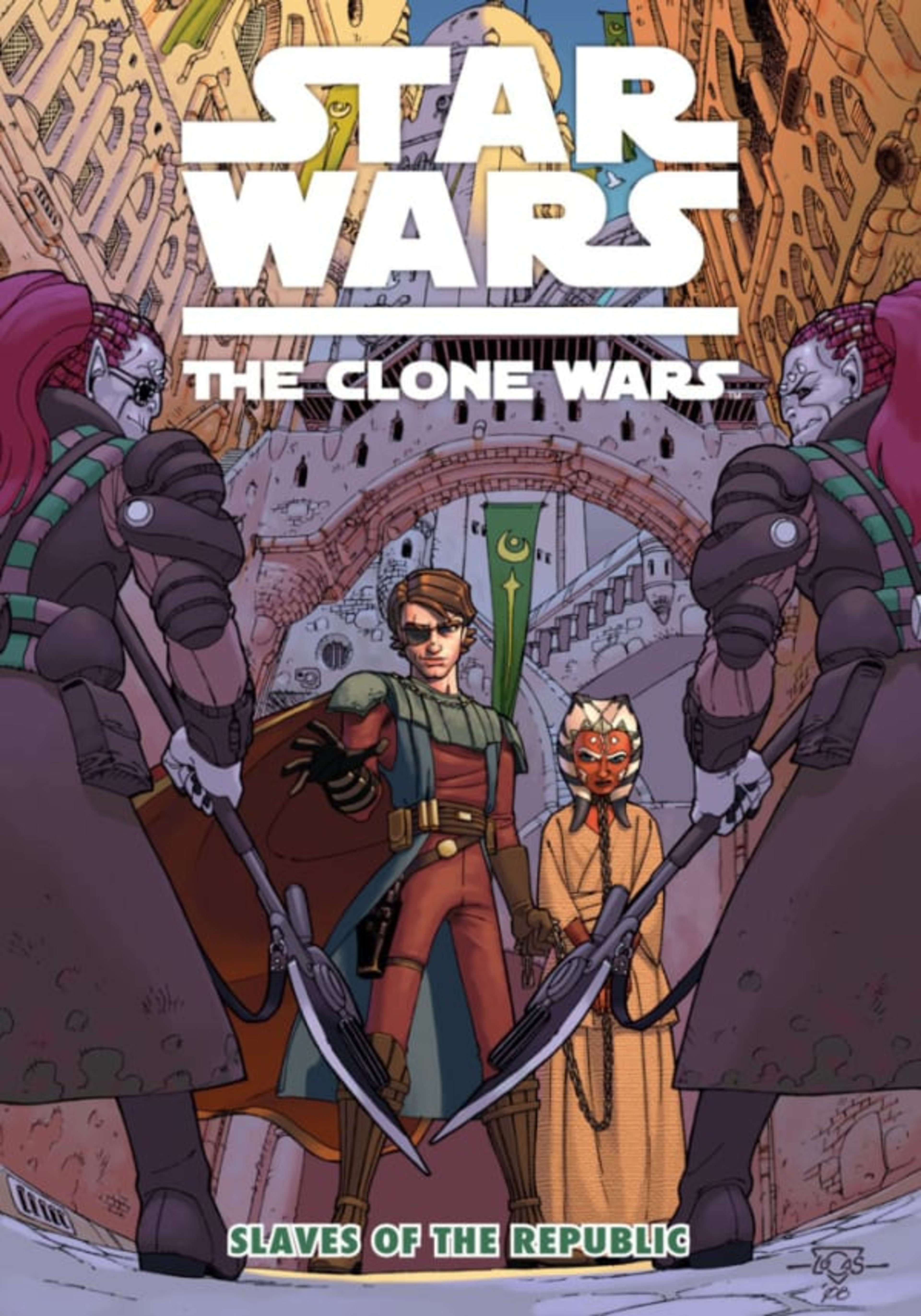 Star Wars: The Clone Wars - Slaves of the Republic cover — © Dark Horse Comics