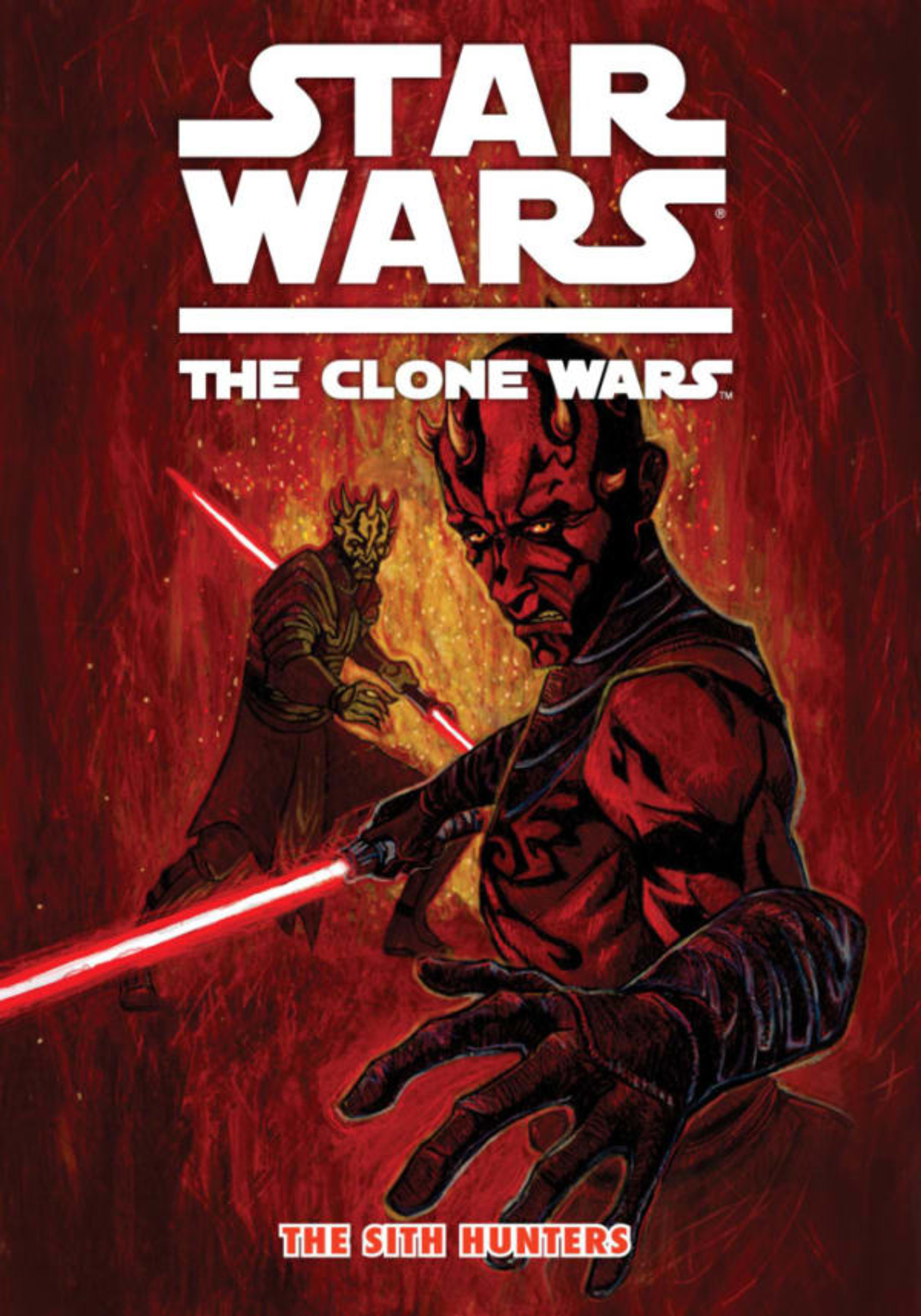 Star Wars: The Clone Wars - The Sith Hunters cover — © Dark Horse Comics