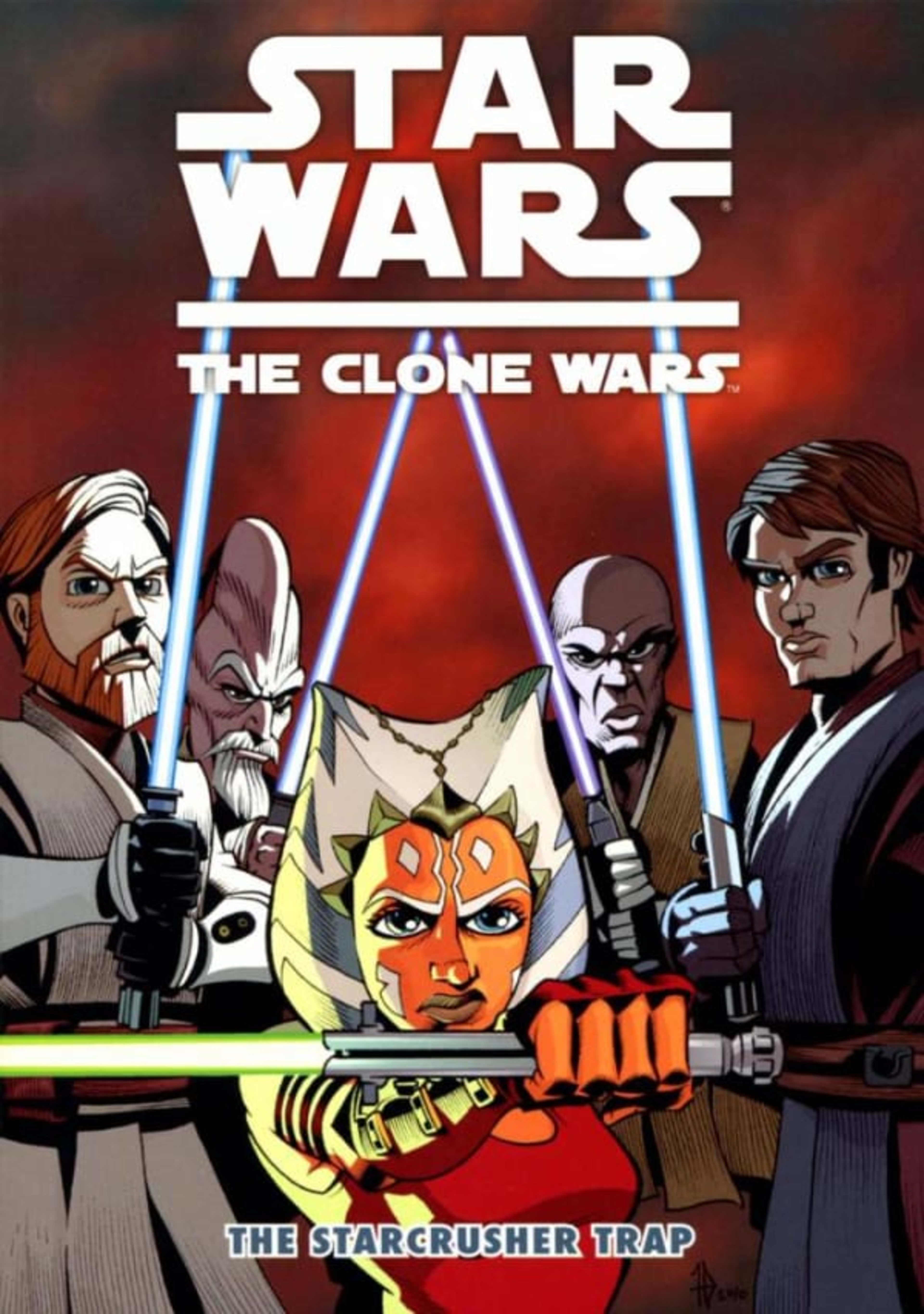 Star Wars: The Clone Wars - The Starcrusher Trap cover — © Dark Horse Comics