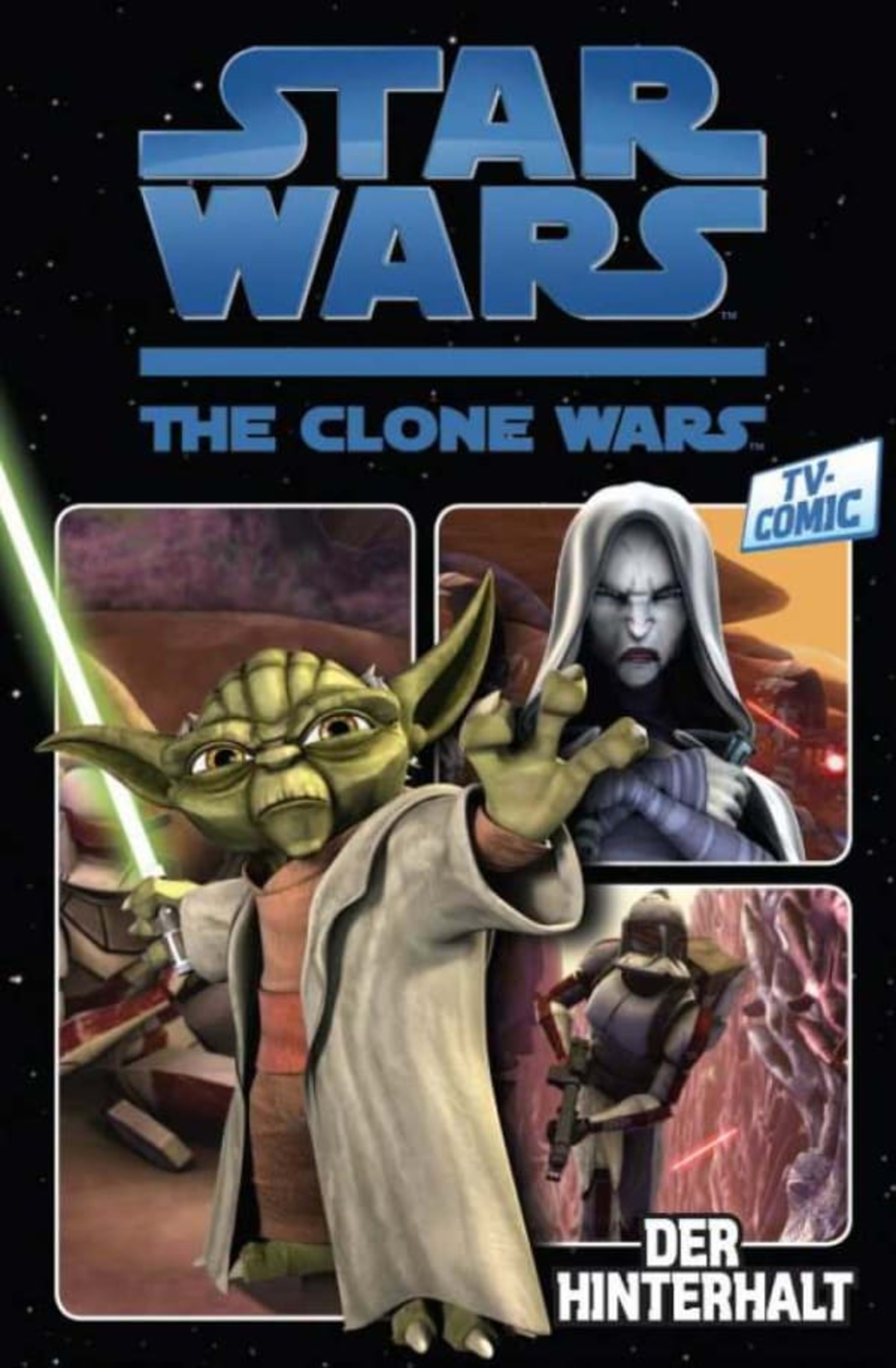 Star Wars: The Clone Wars TV-Comic cover — © Panini Verlag