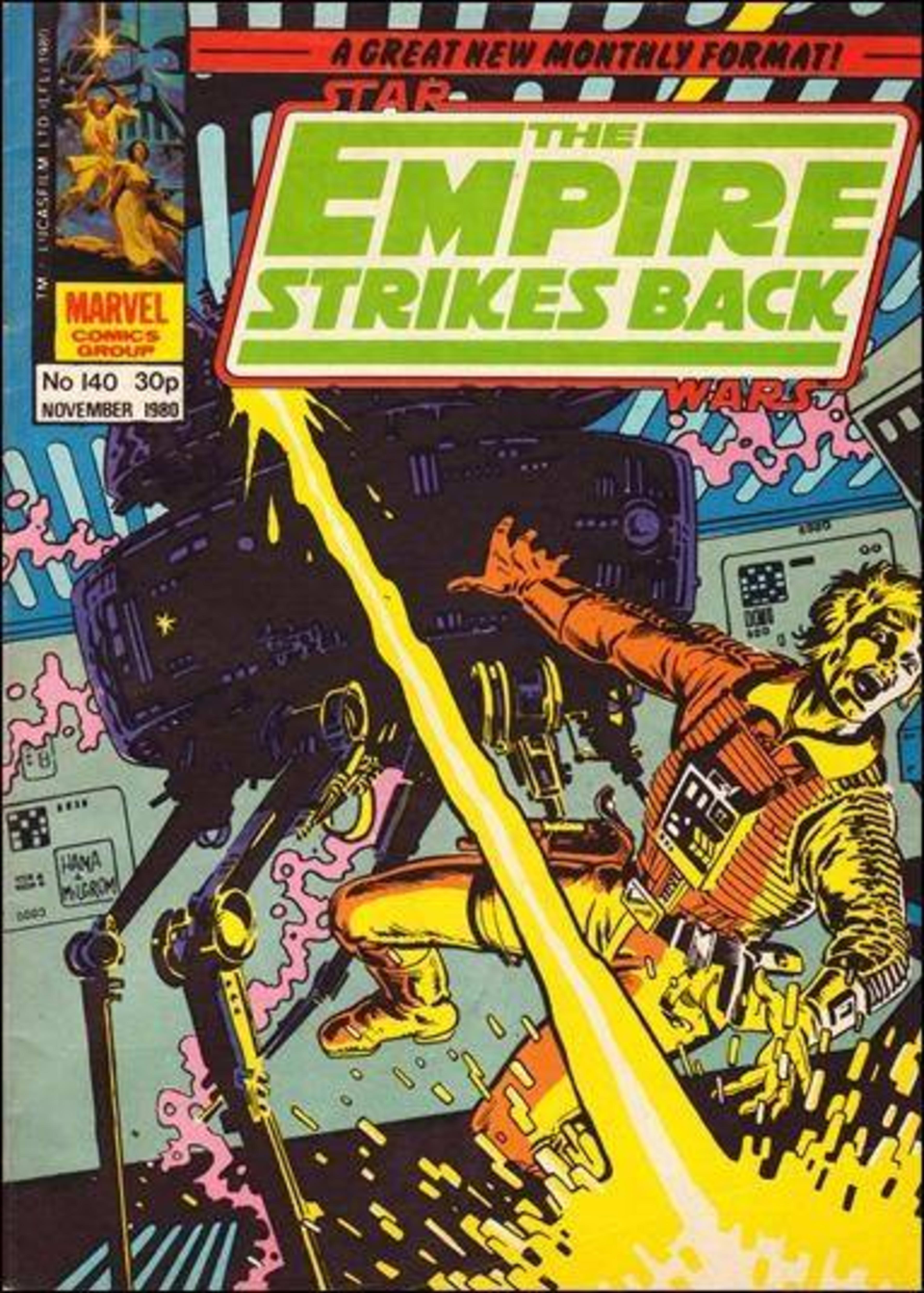 Star Wars: The Empire Strikes Back cover — © Marvel UK/Panini UK