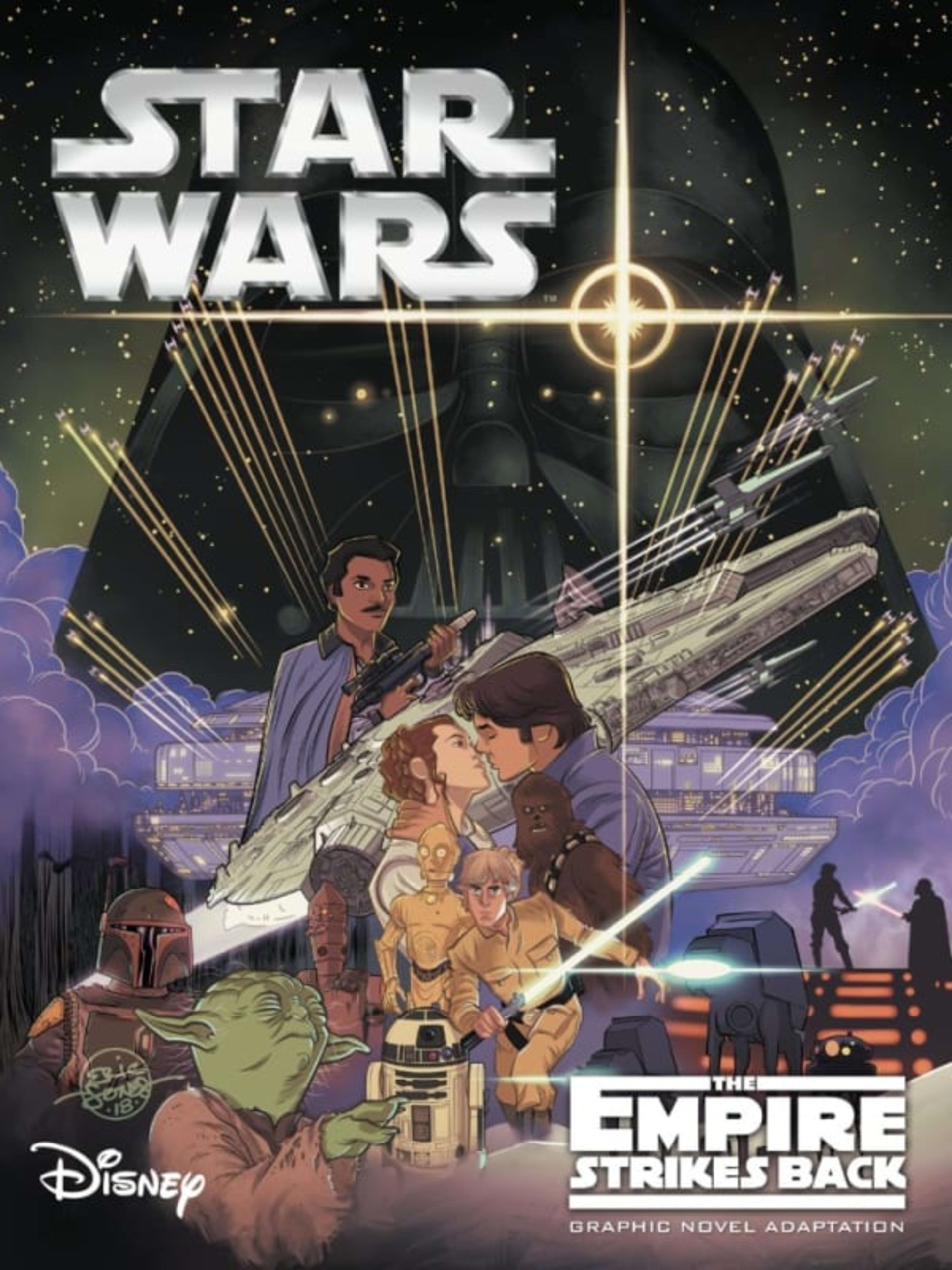 Star Wars: The Empire Strikes Back Graphic Novel Adaptation cover — © IDW Publishing