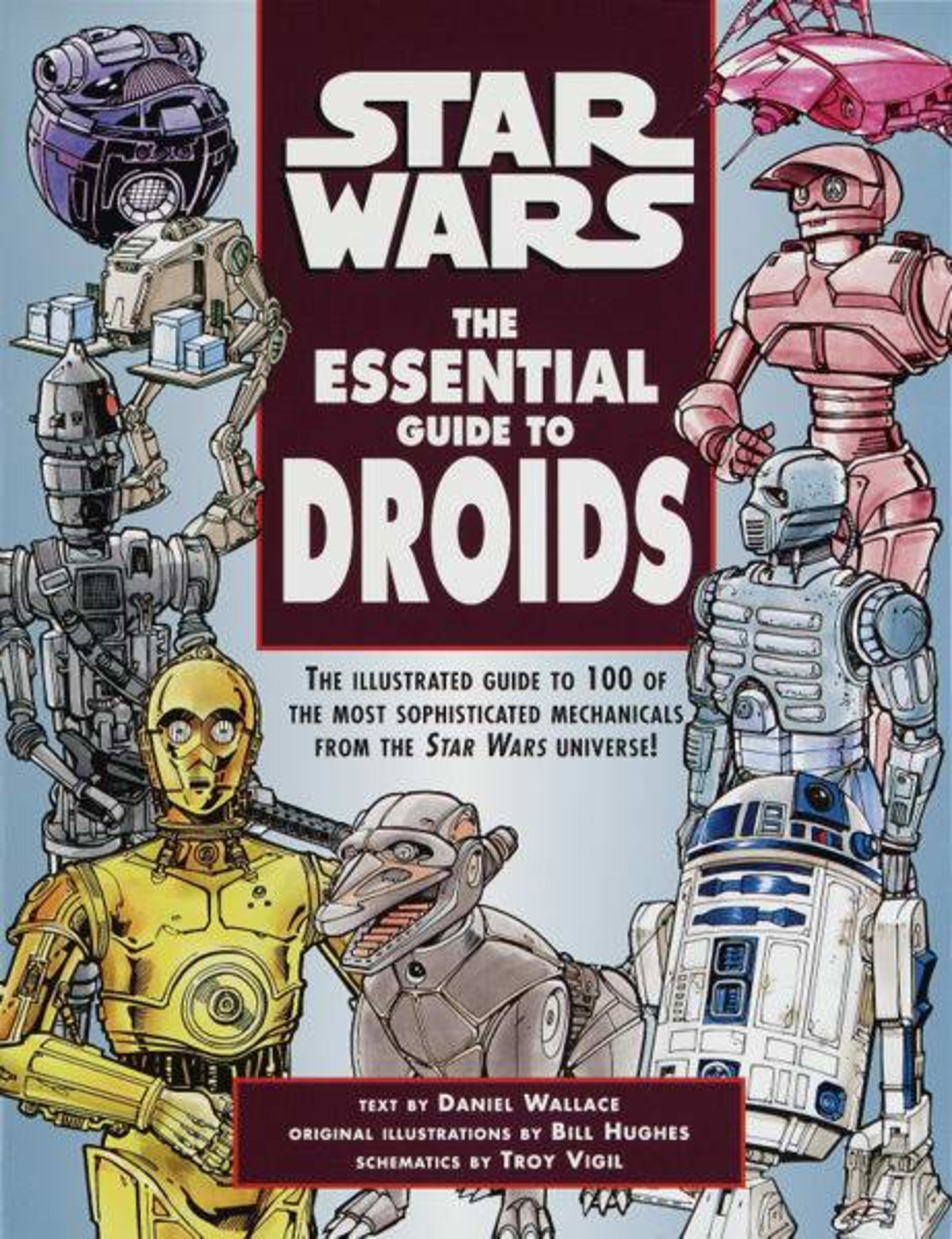 Star Wars: The Essential Guide to Droids cover — © Random House
