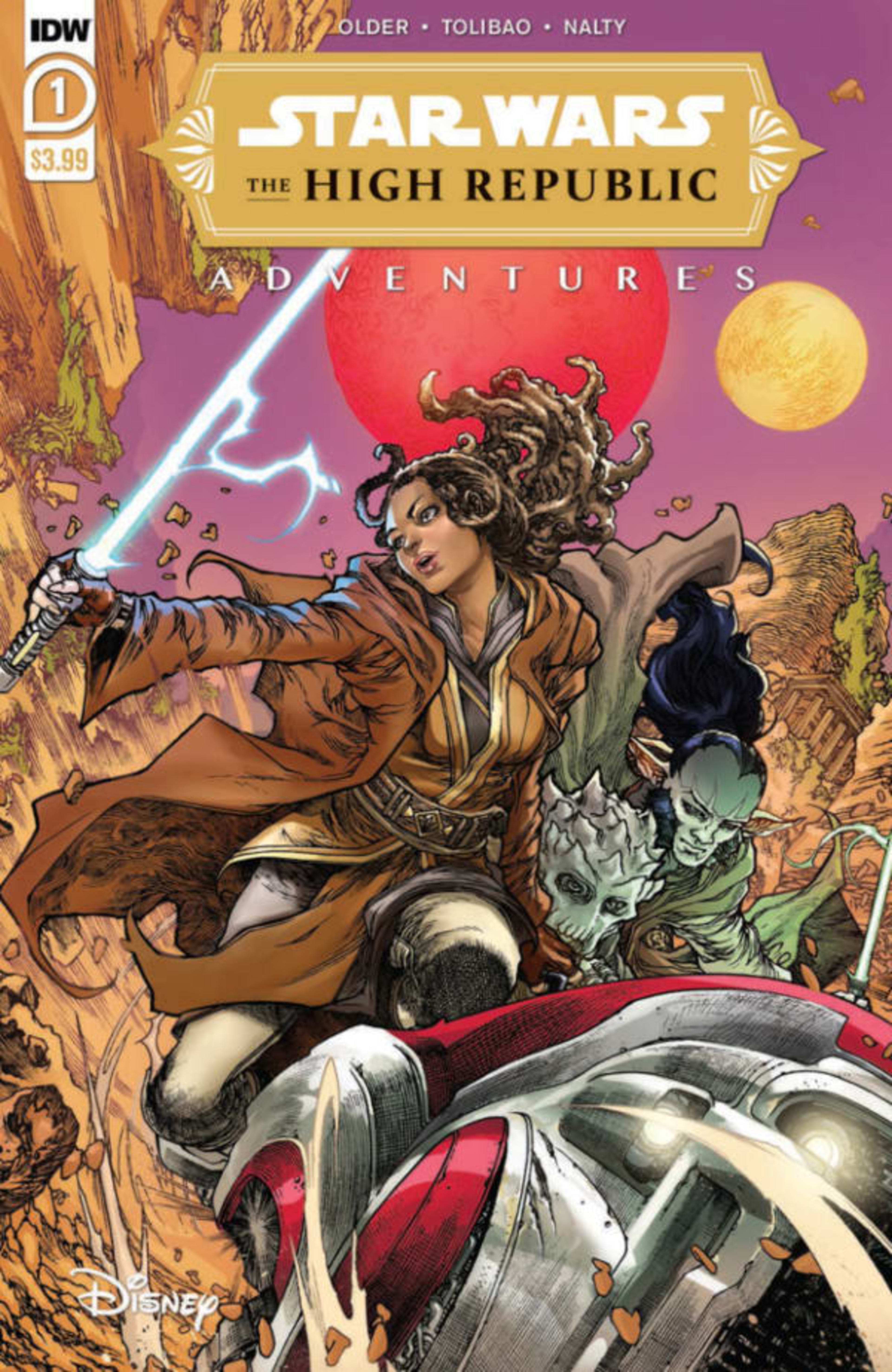 Star Wars: The High Republic Adventures cover — © IDW Publishing