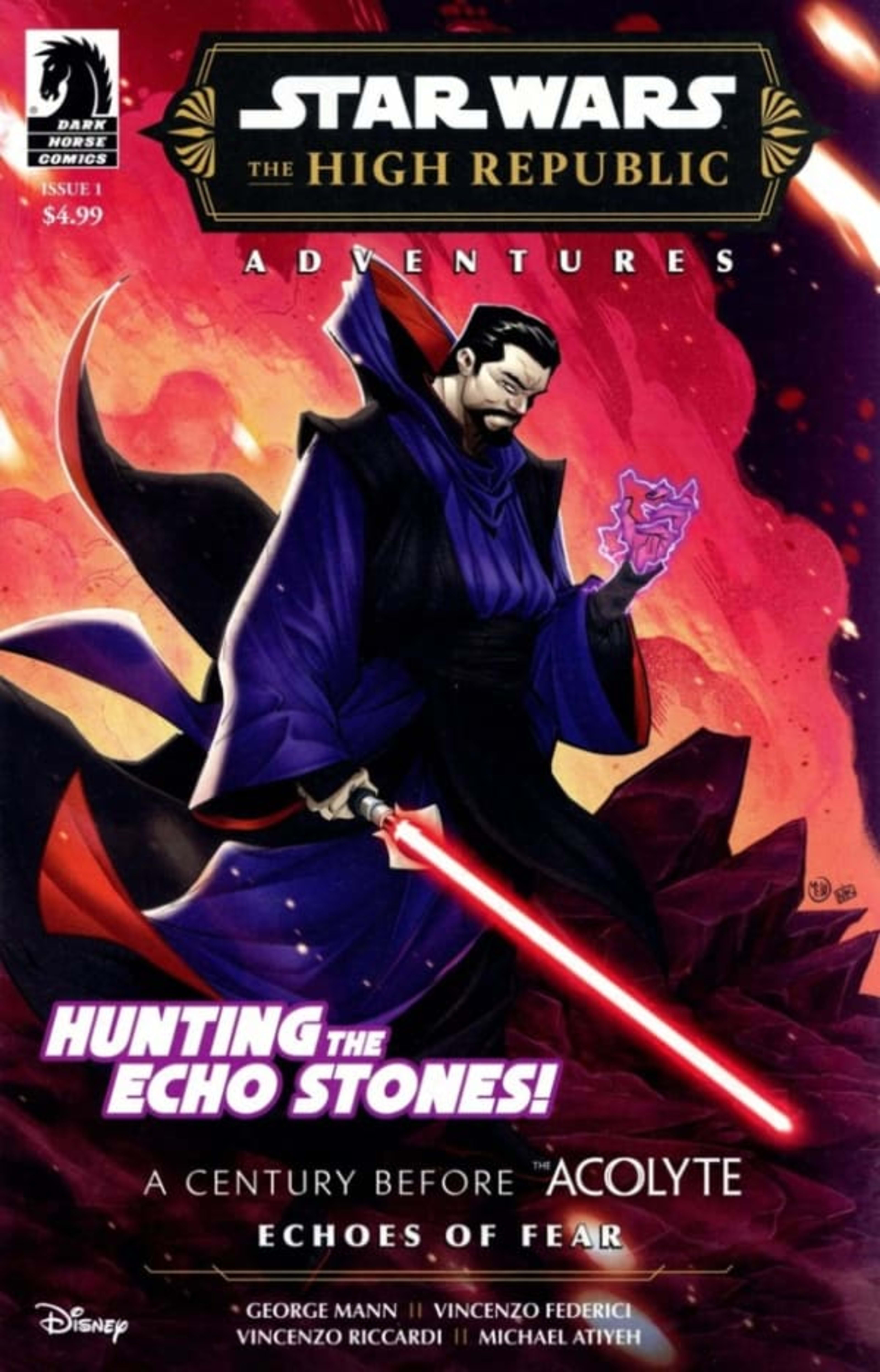 Star Wars: The High Republic Adventures - Echoes of Fear cover — © Dark Horse Comics