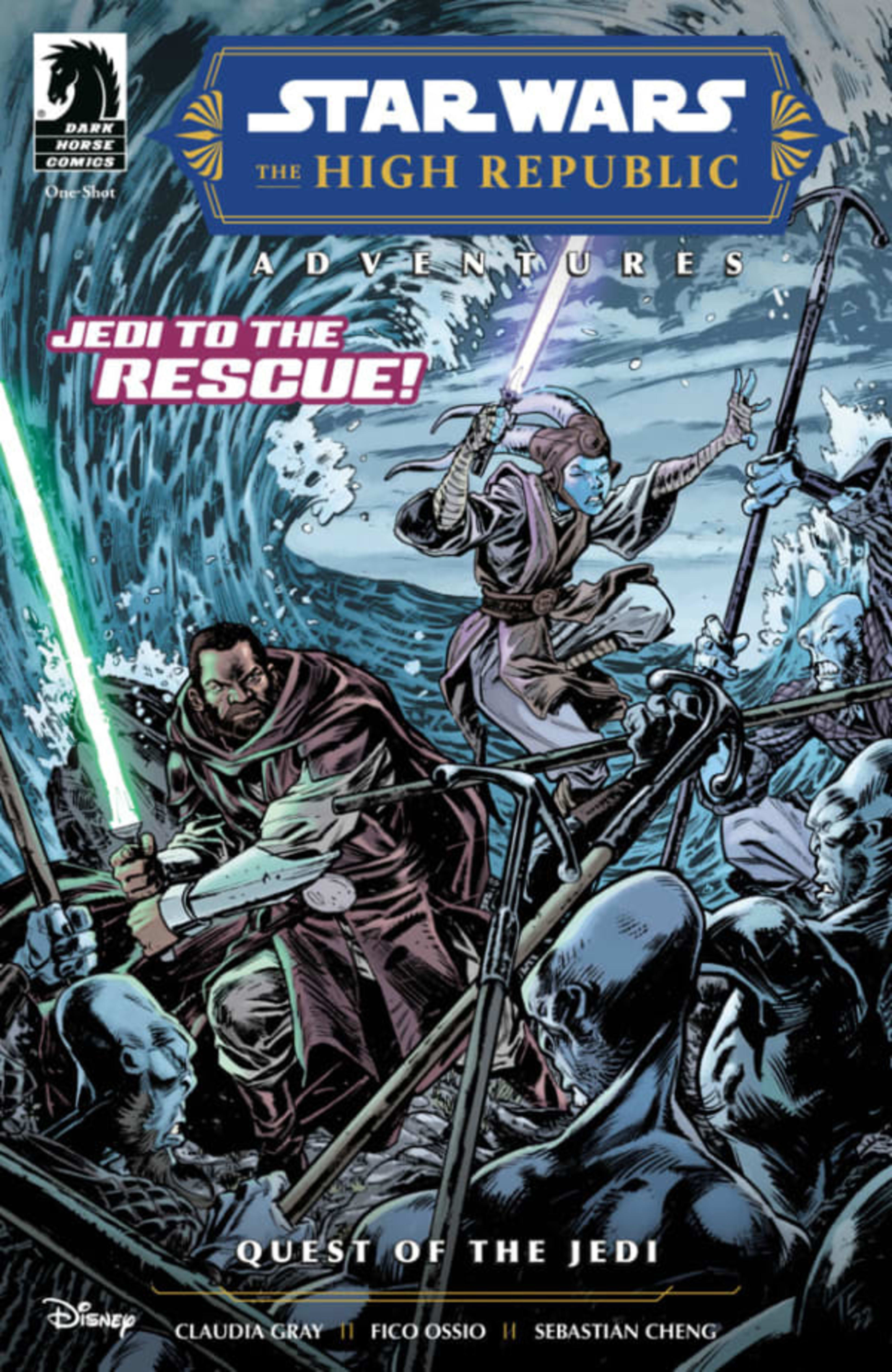Star Wars: The High Republic Adventures - Quest of the Jedi cover — © Dark Horse Comics