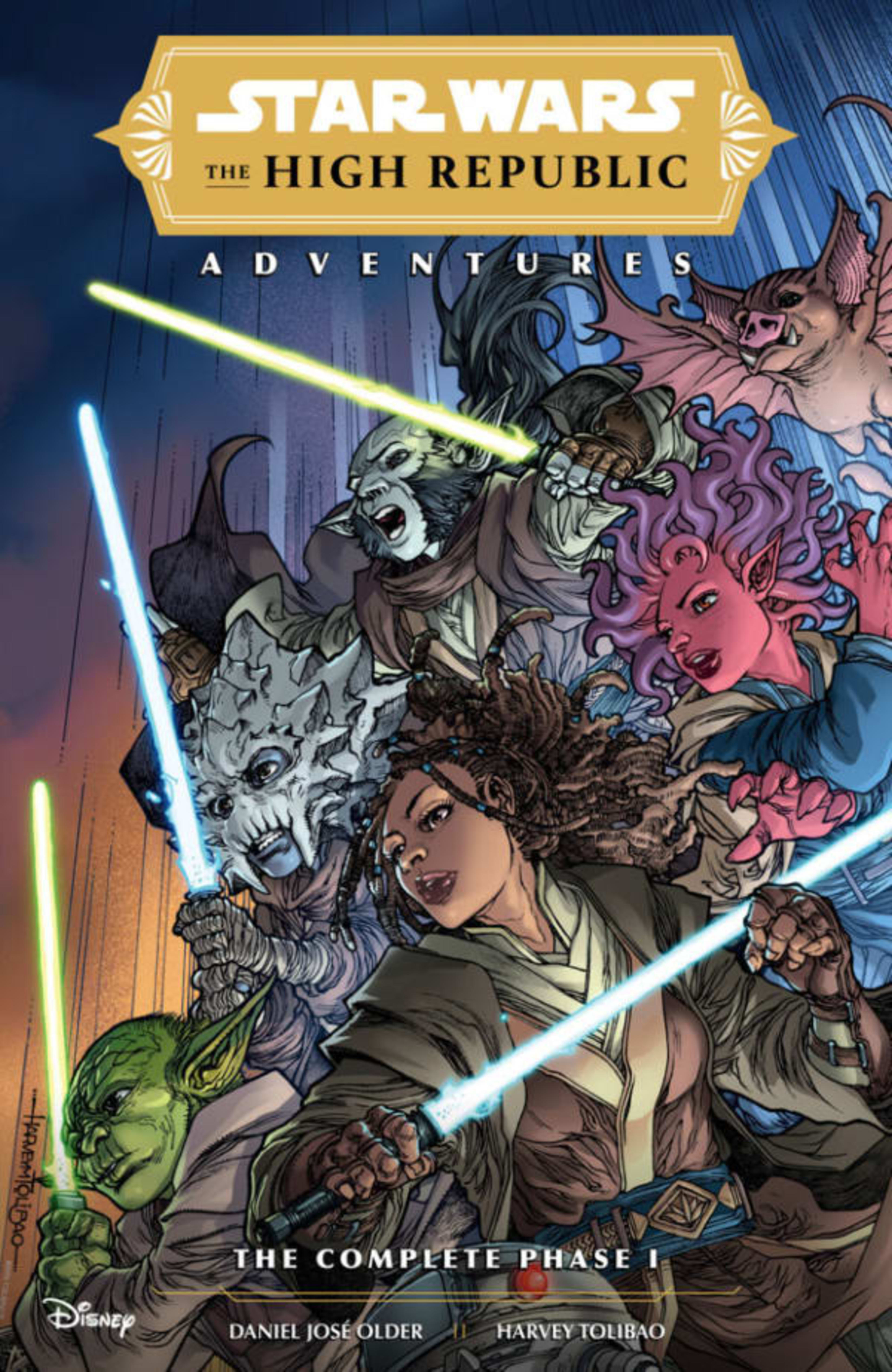 Star Wars: The High Republic Adventures - The Complete Phase I cover — © Dark Horse Comics