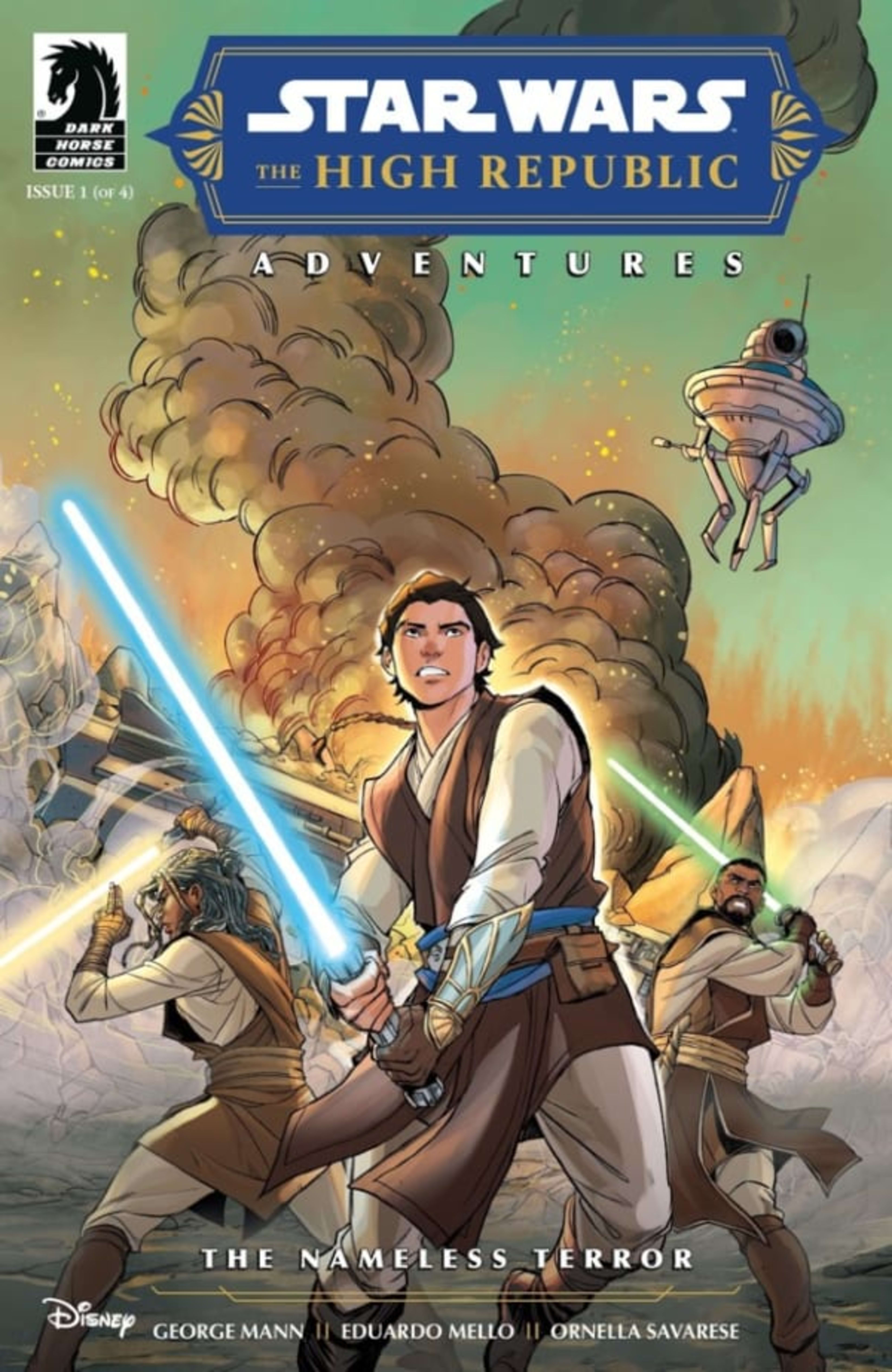 Star Wars: The High Republic Adventures - The Nameless Terror cover — © Dark Horse Comics
