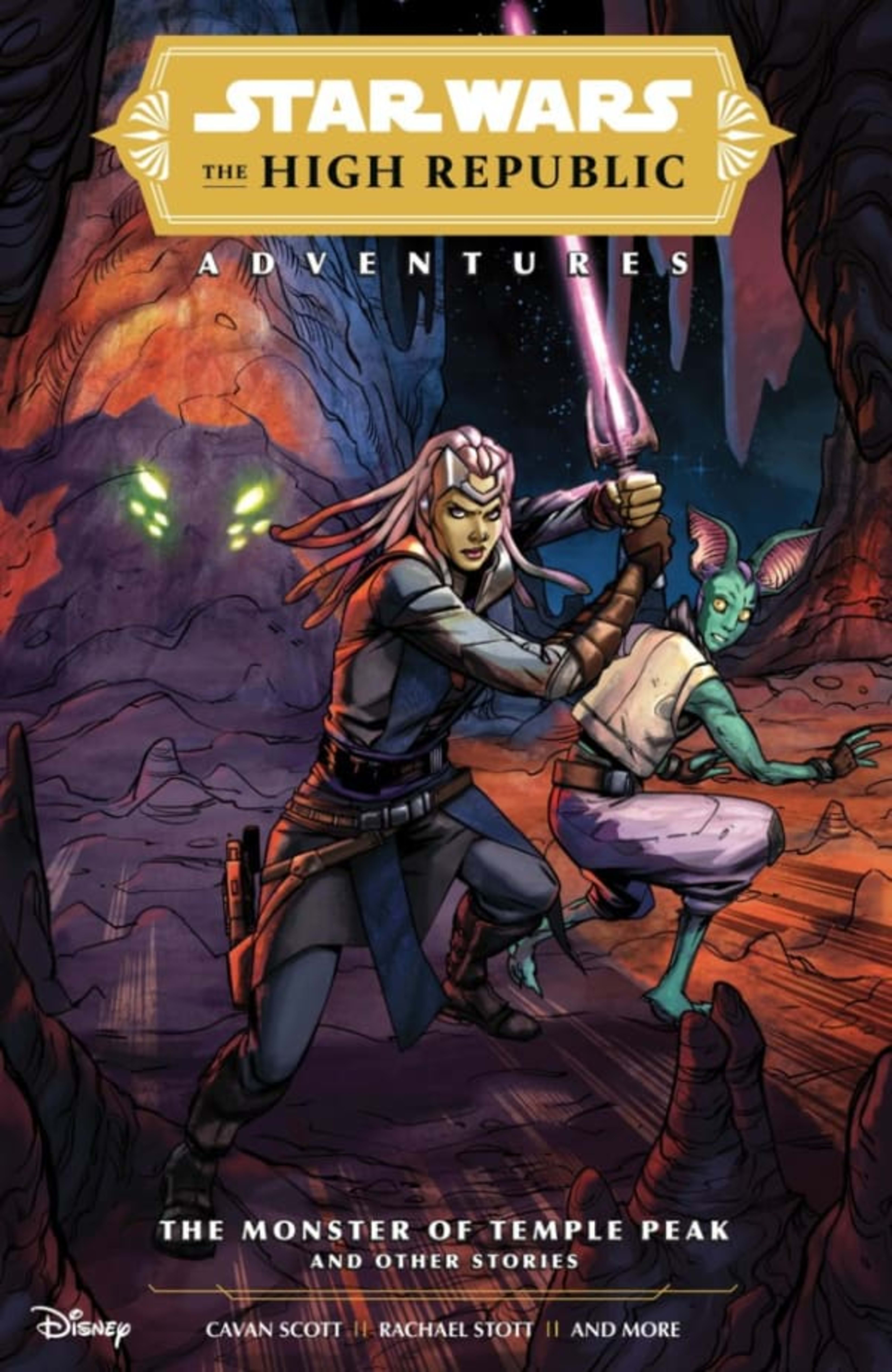 Star Wars: The High Republic Adventures – The Monster of Temple Peak and Other Stories cover — © Dark Horse Comics