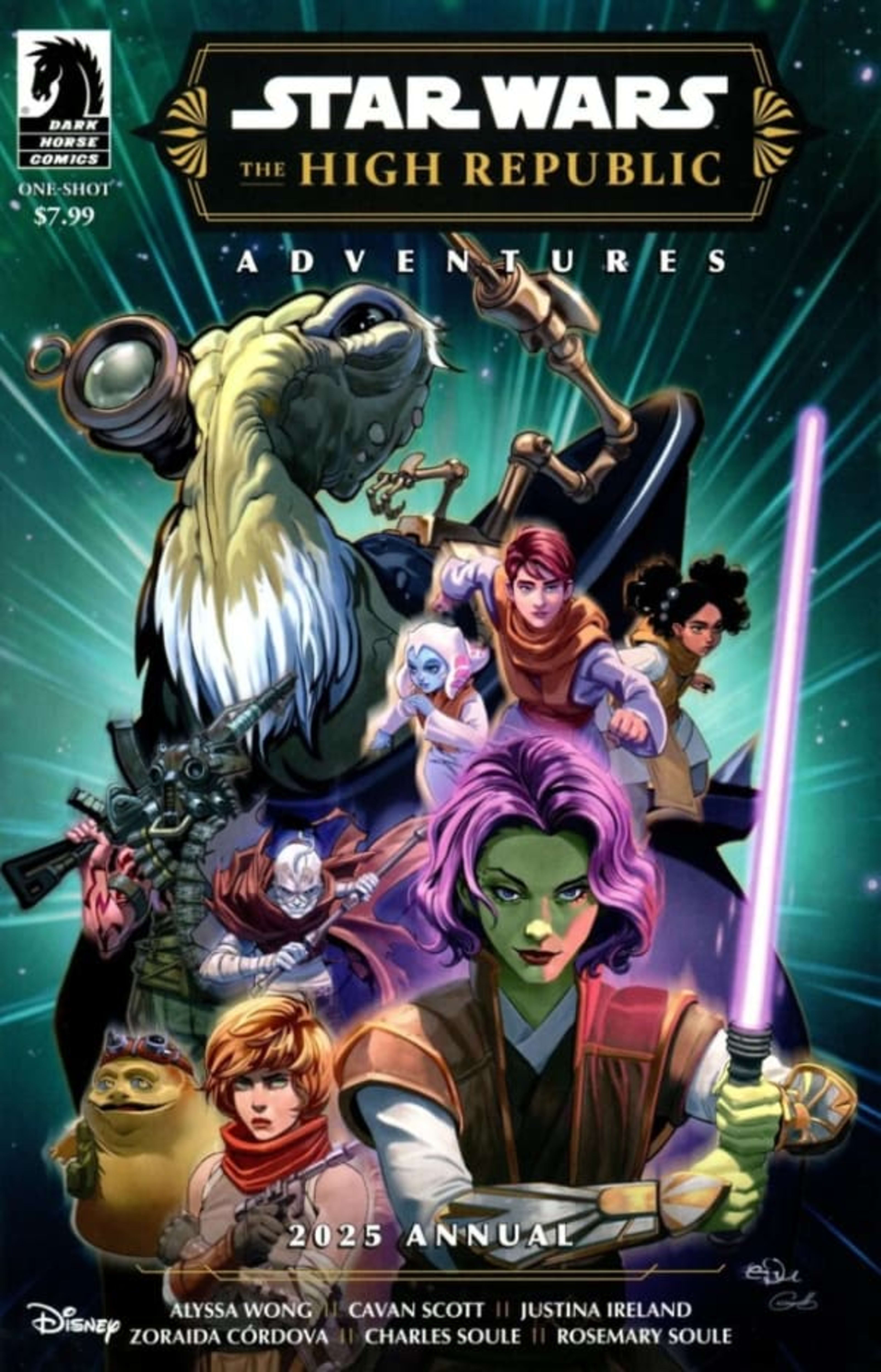 Star Wars: The High Republic Adventures (Phase III) Annual cover — © Dark Horse Comics