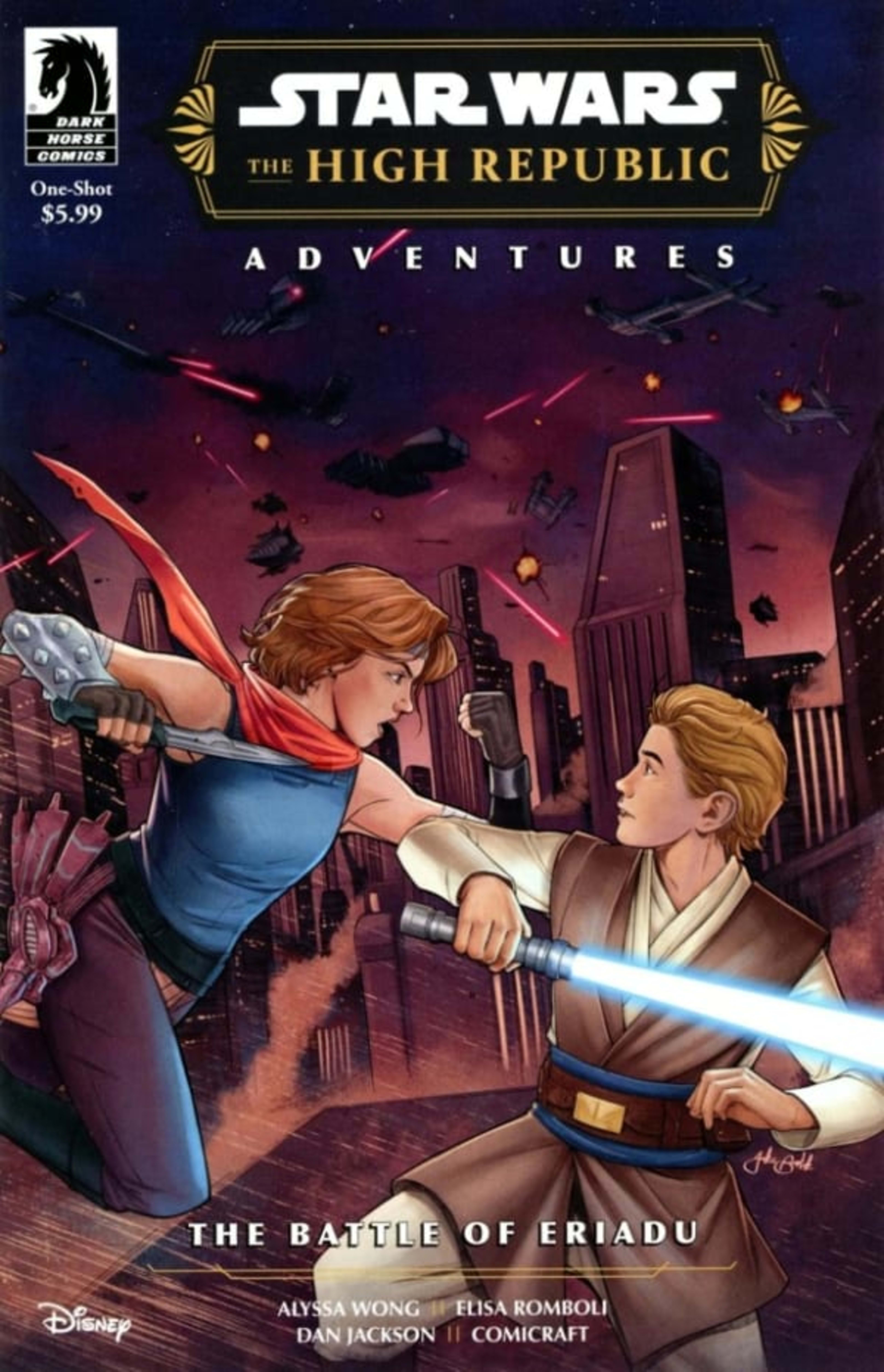 Star Wars: The High Republic Adventures (Phase III)―The Battle of Eriadu cover — © Dark Horse Comics