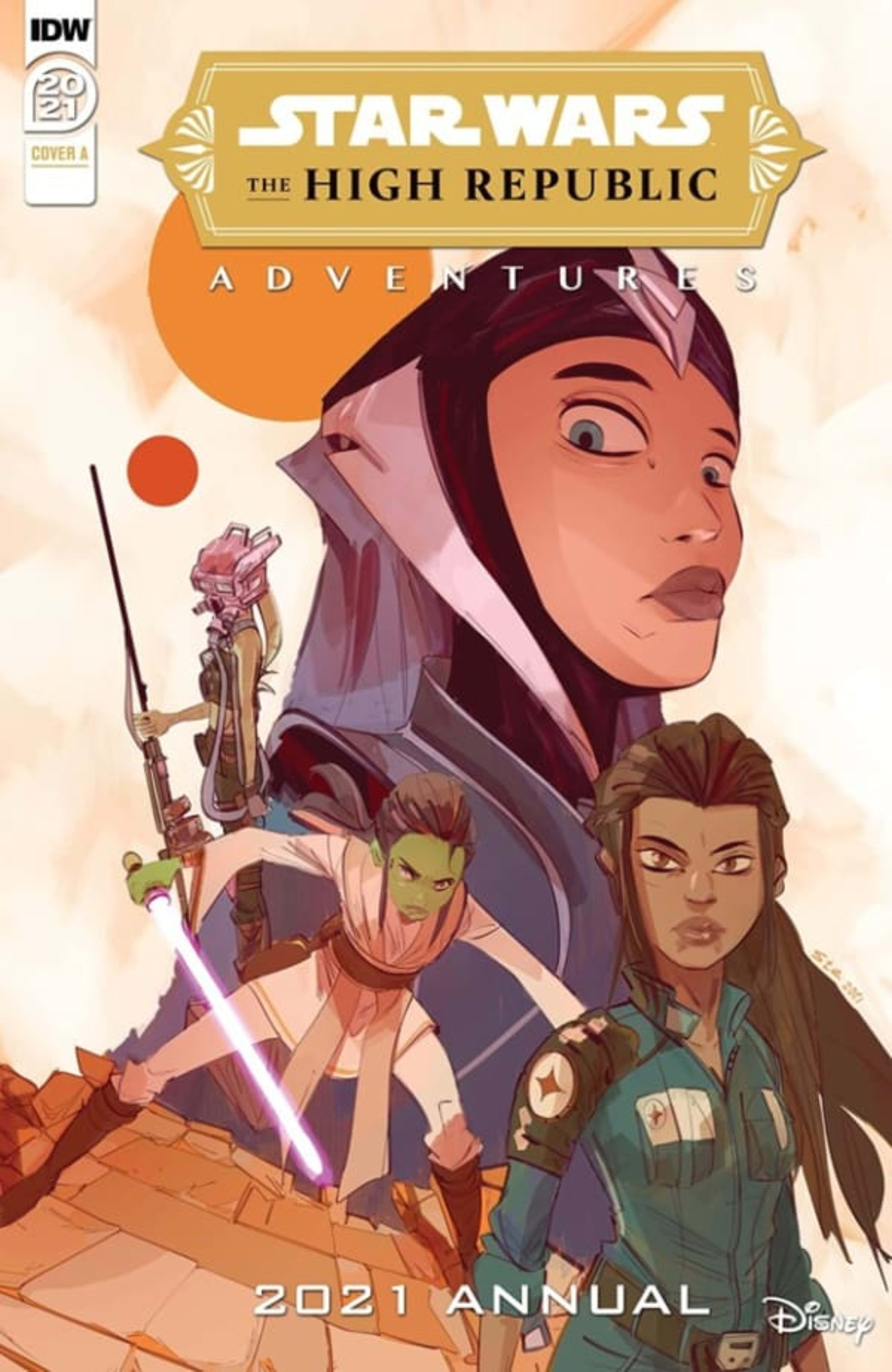 Star Wars: The High Republic Adventures Annual 2021 cover — © IDW Publishing