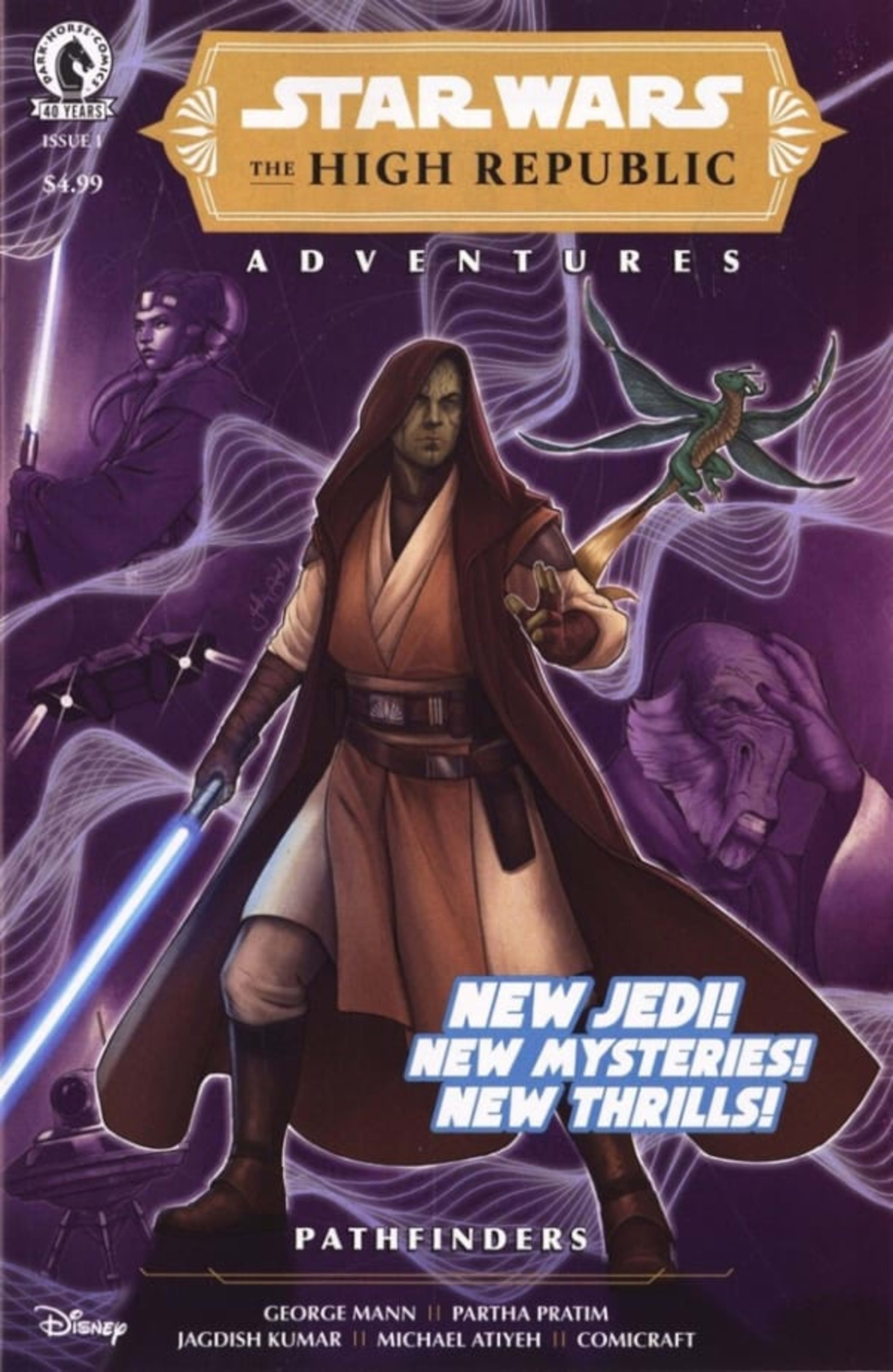 Star Wars: The High Republic Adventures—Pathfinders cover — © Dark Horse Comics