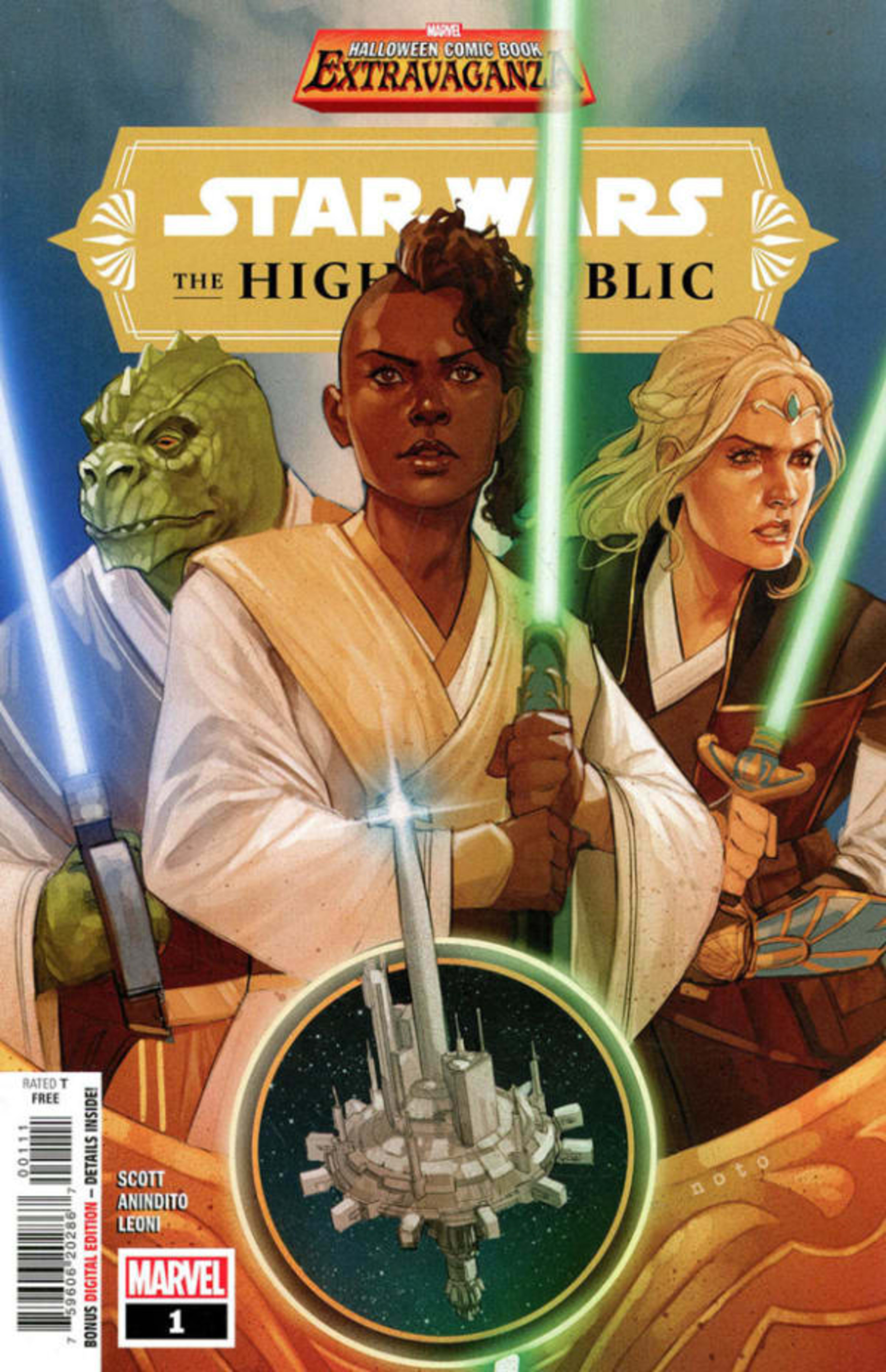 Star Wars: The High Republic Halloween Comic Book Extravaganza cover — © Marvel