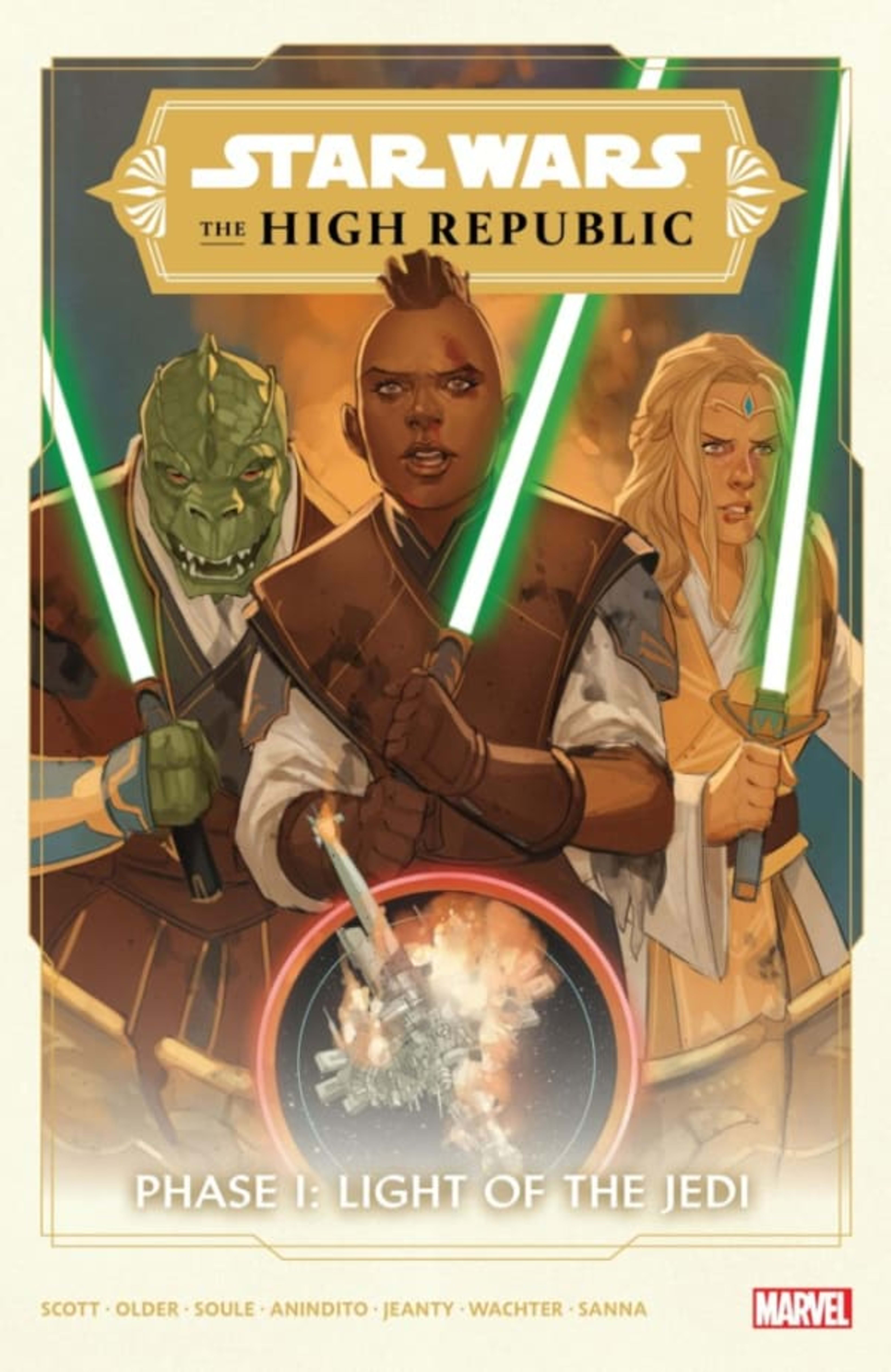 Star Wars: The High Republic Phase I – Light of the Jedi Omnibus cover — © Marvel