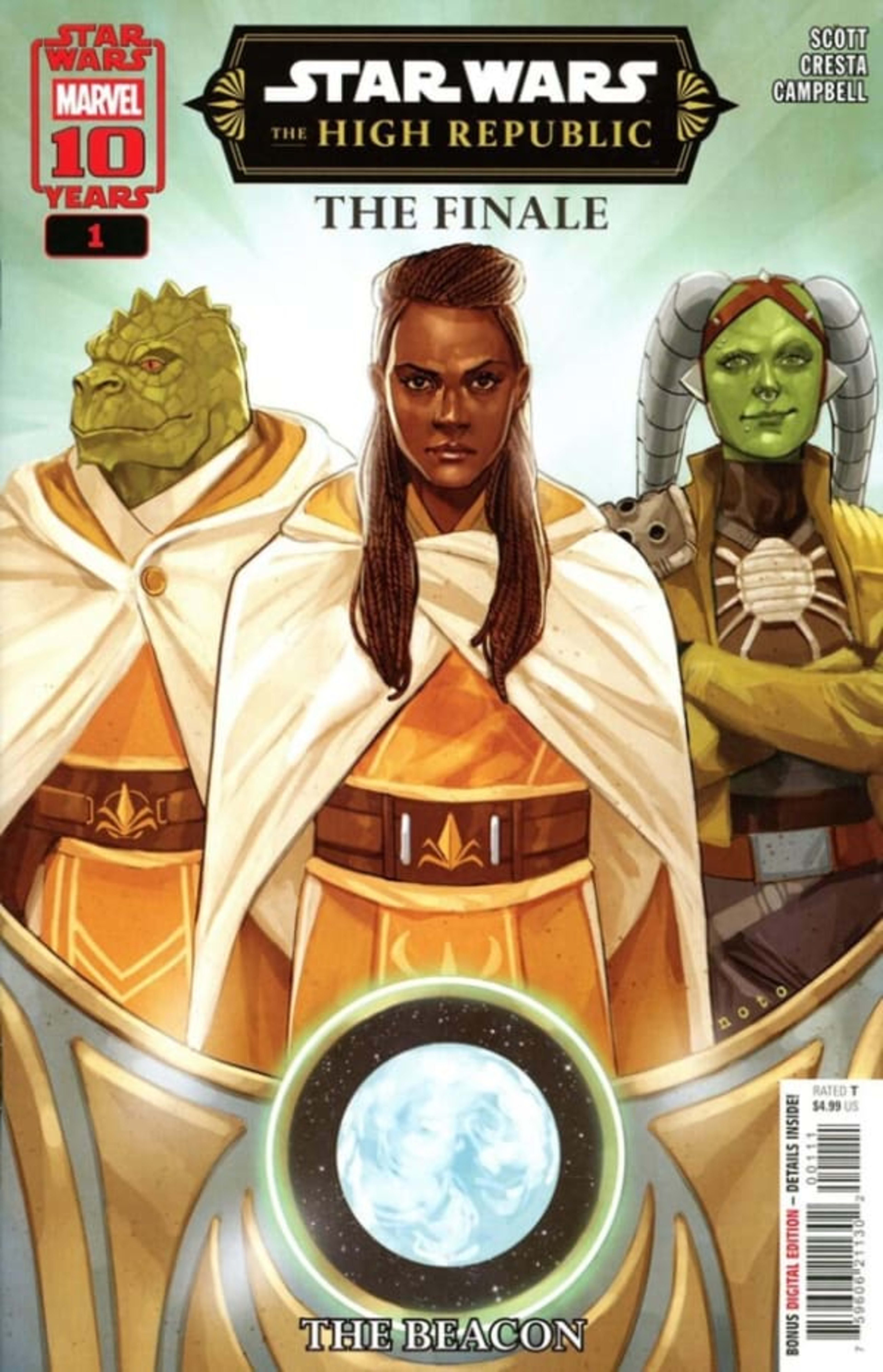 Star Wars: The High Republic: The Finale cover — © Marvel