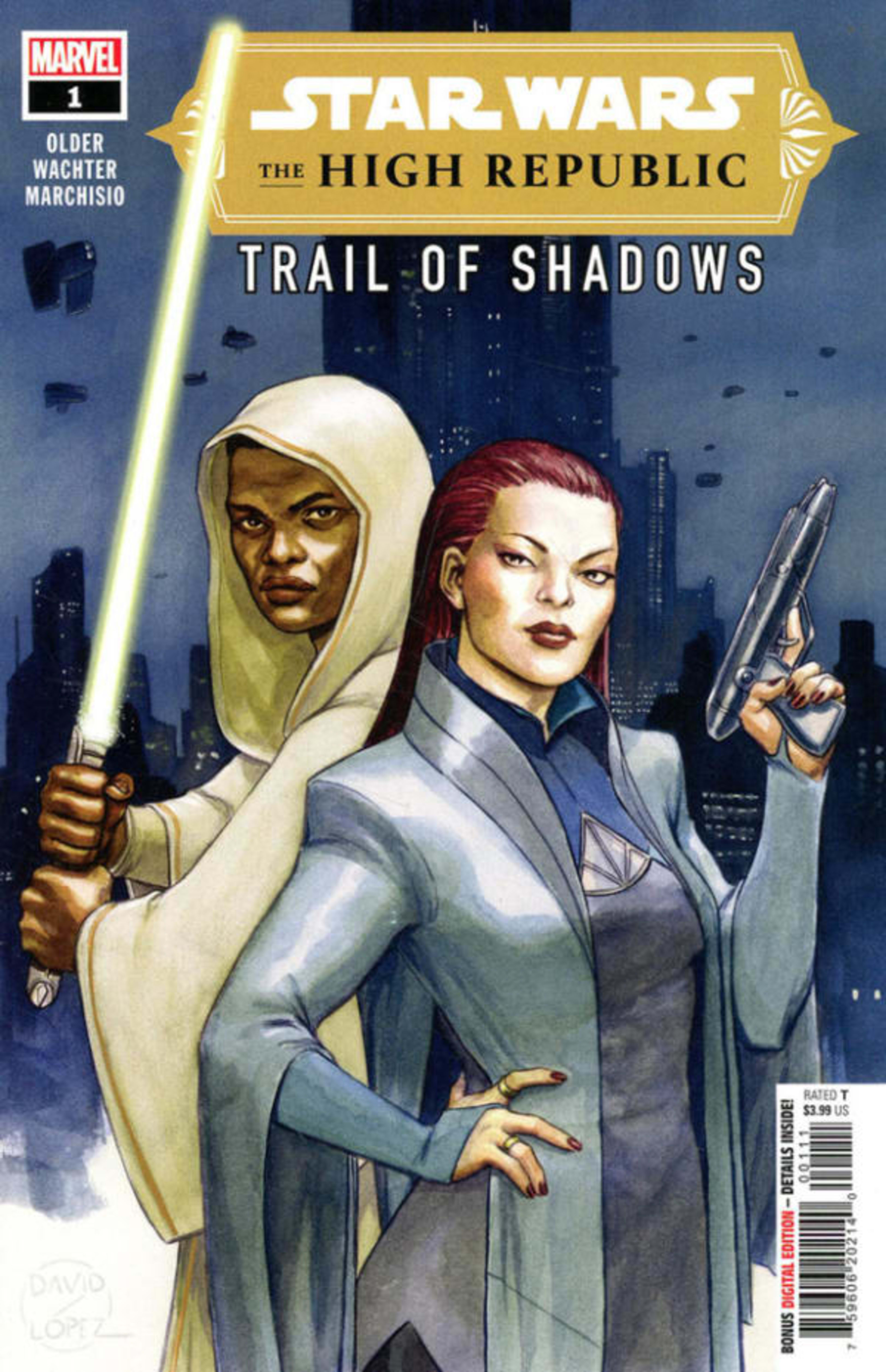 Star Wars: The High Republic: Trail of Shadows cover — © Marvel